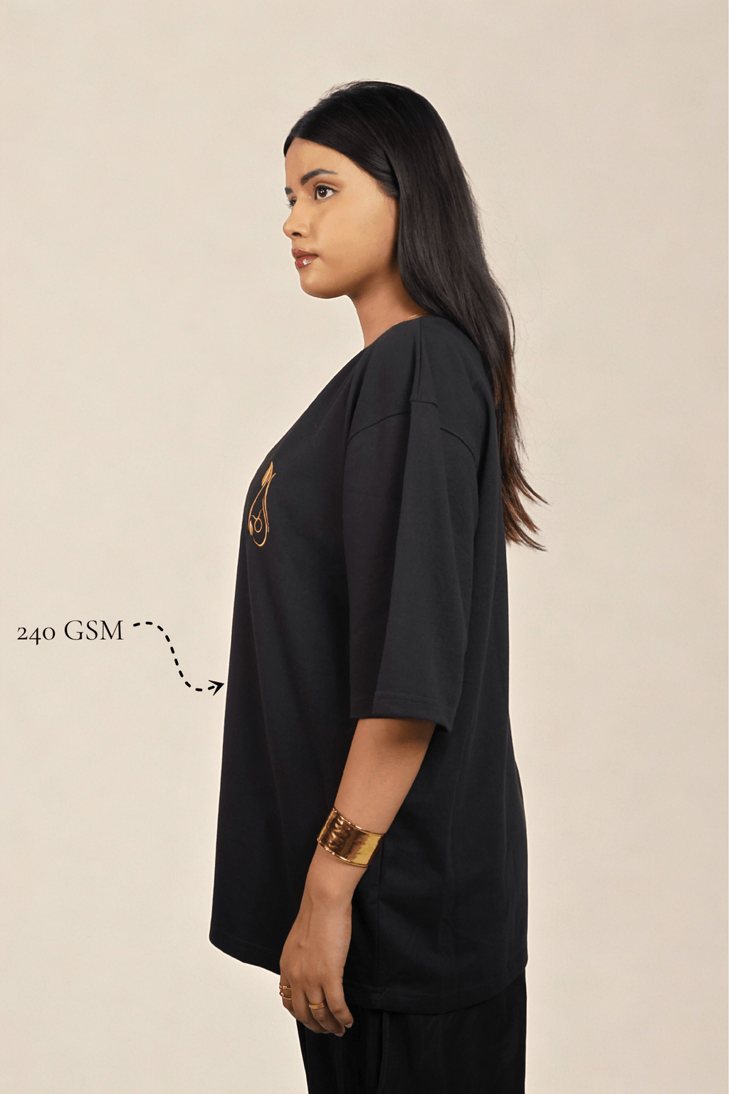 Virgo (Virgo themed Embroidered oversize t-shirt, unisex) - Albin FashionT-shirtAlbin Fashion