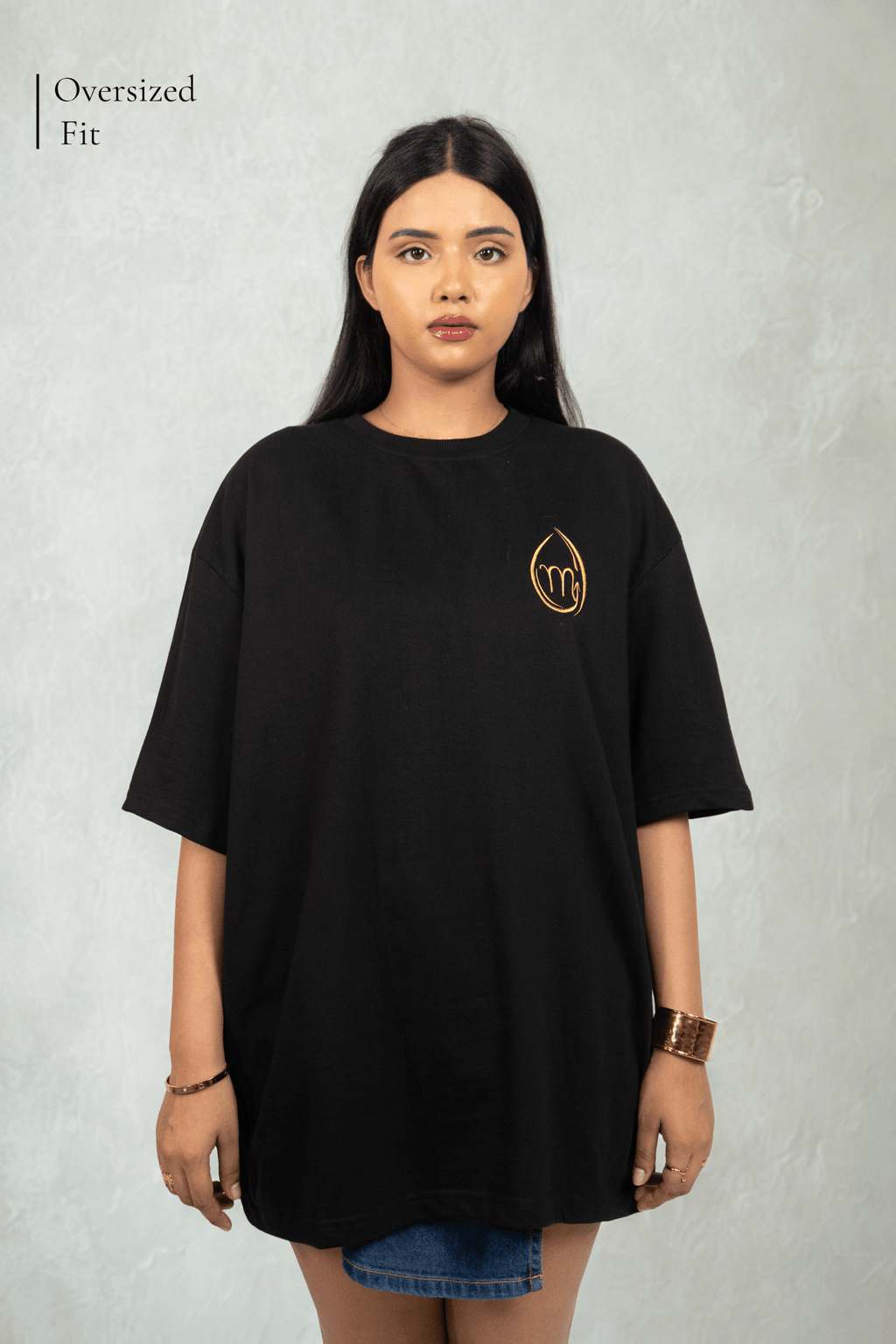Virgo (Virgo themed Embroidered oversize t-shirt, unisex) - Albin FashionT-shirtAlbin Fashion