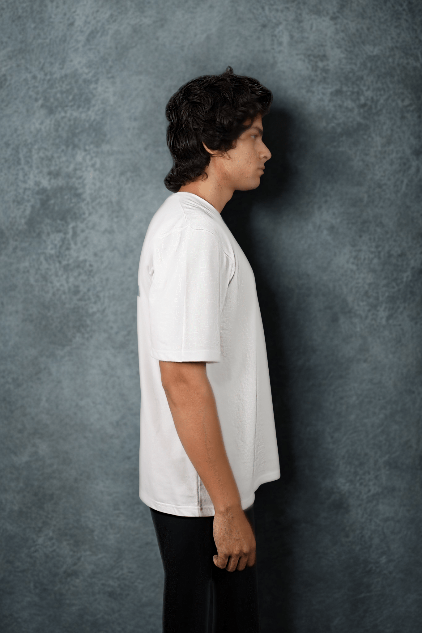 In Bloom Embroidered Over Size White T-shirt (Unisex) - Albin FashionT-shirtAlbin Fashion