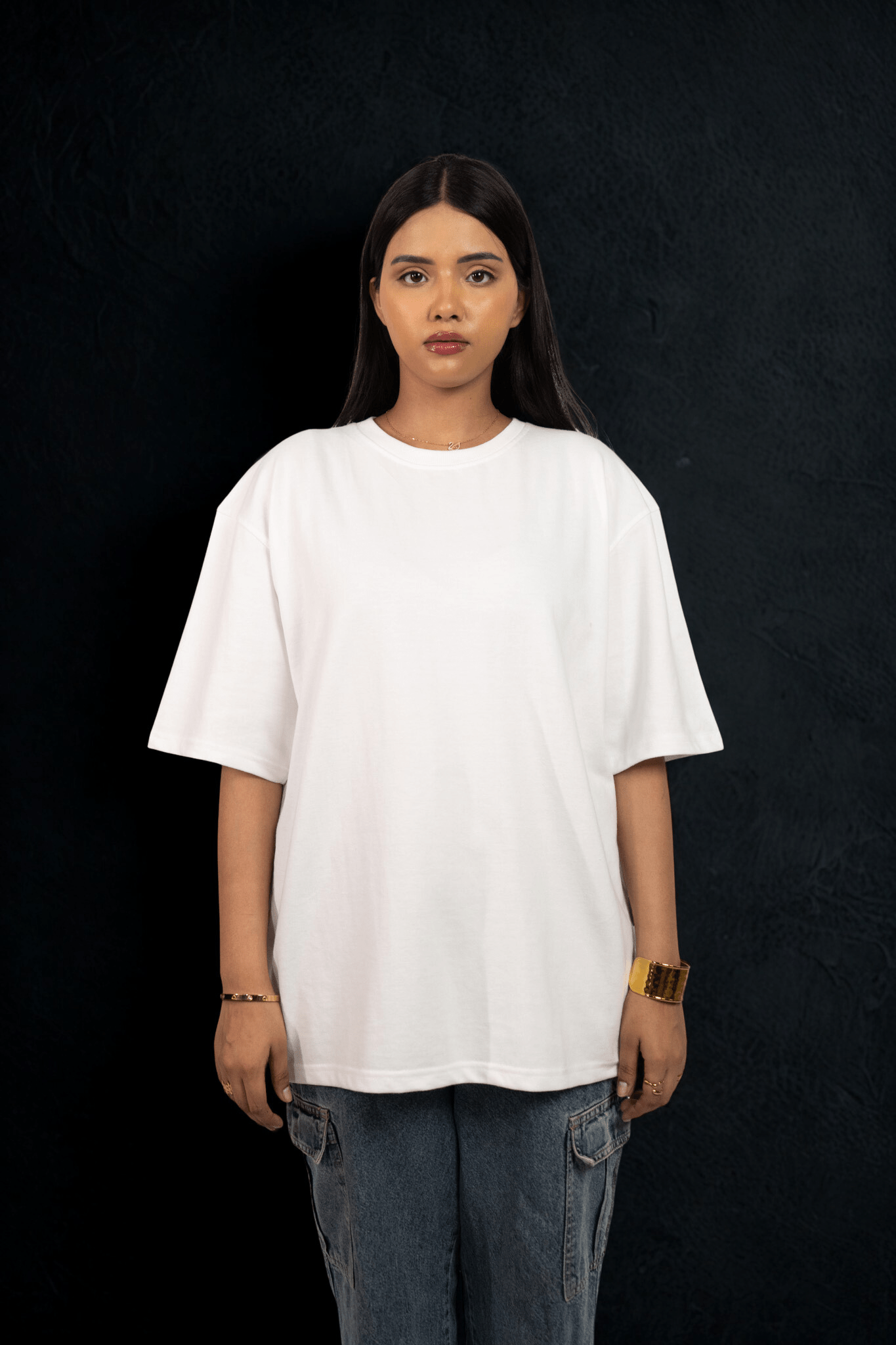 Skull Trap Screen Over Size White T-shirt (Unisex) - Albin FashionT-shirtAlbin Fashion