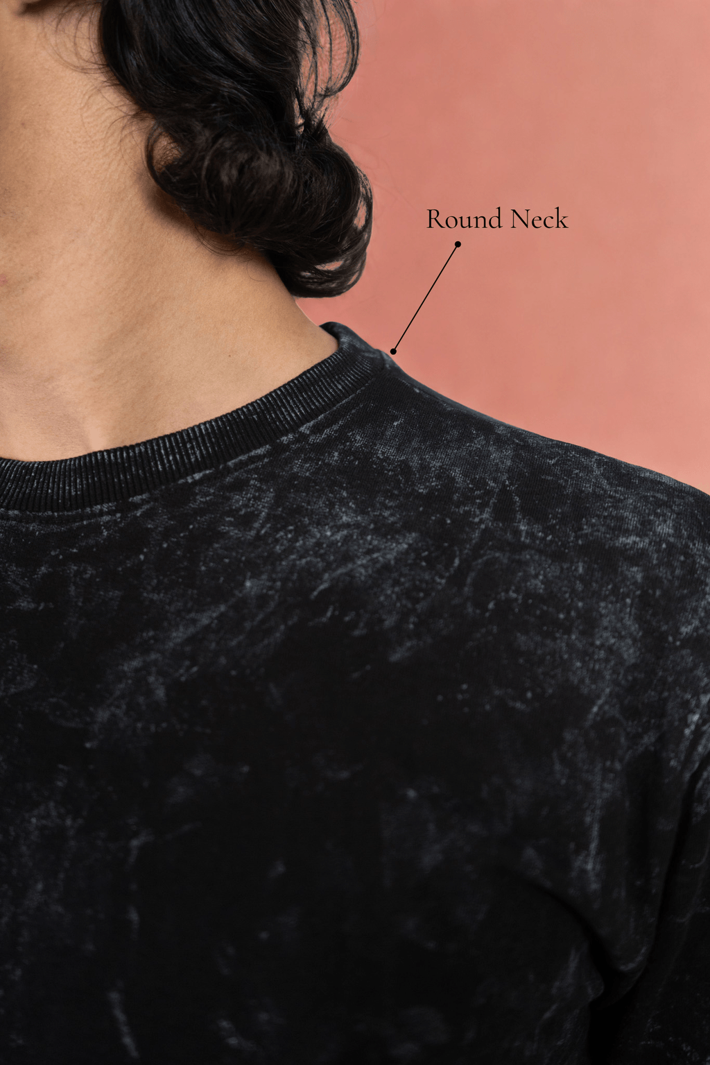 Acid Wash Embroidered Over Size T-shirt (Unisex) - Albin FashionT-shirtAlbin Fashion