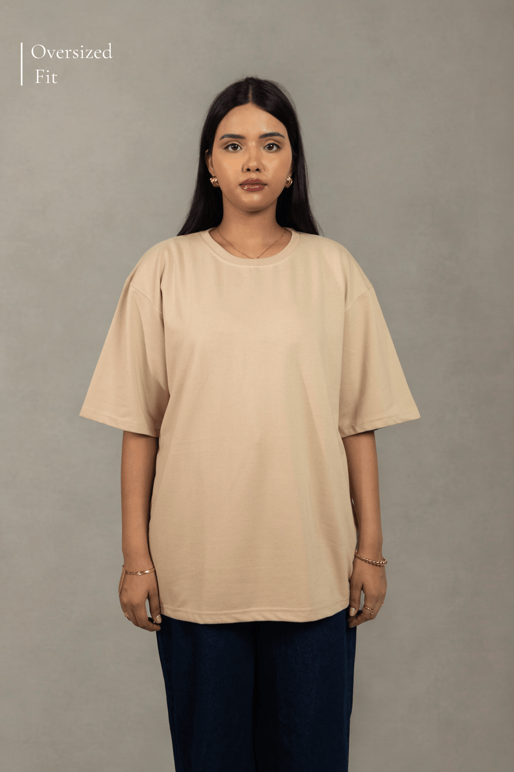 Classic Beige Oversized t-shirt (unisex) - Albin FashionT-shirtAlbin Fashion