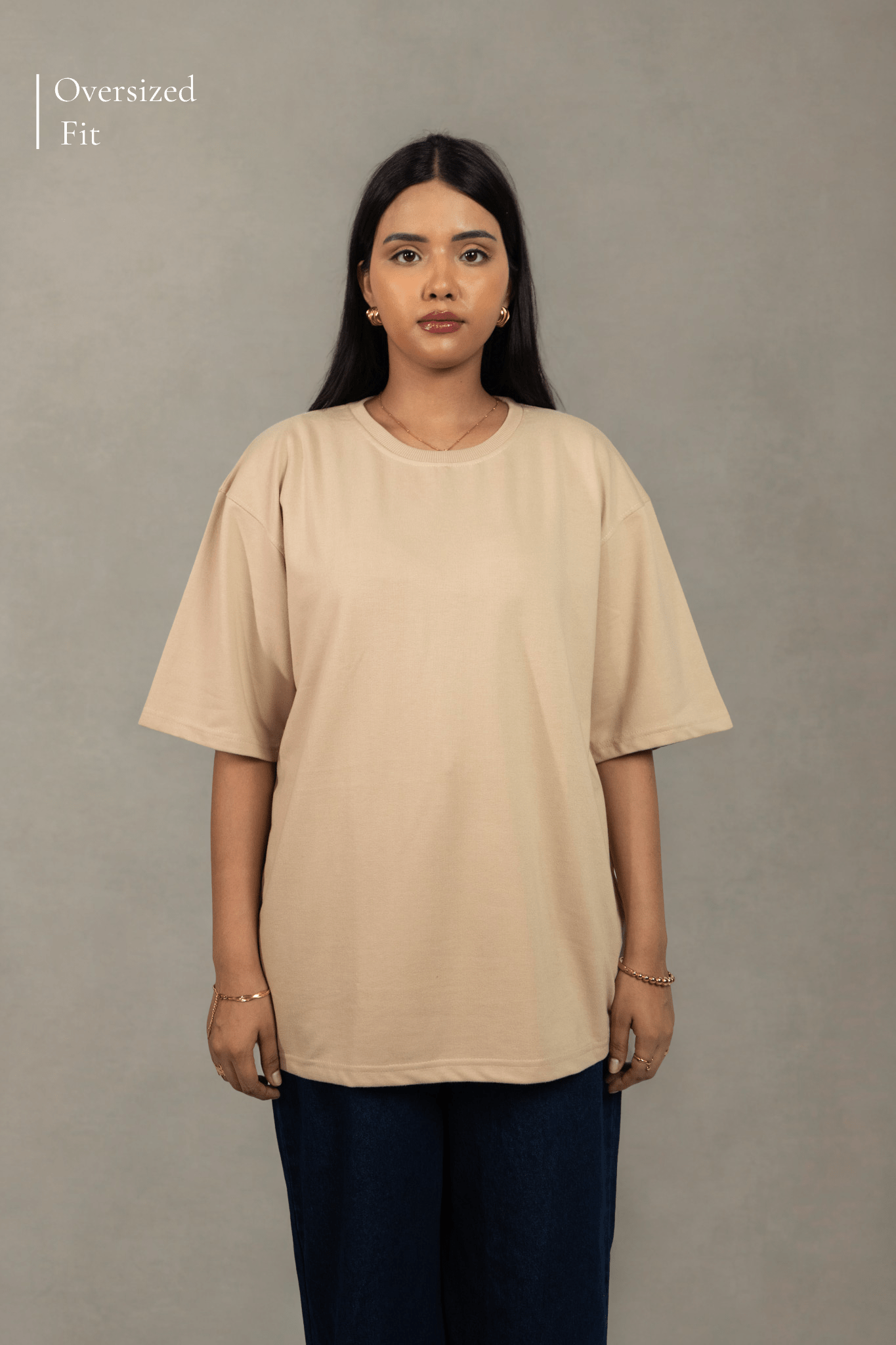 Classic Beige Oversized t-shirt (unisex) - Albin FashionT-shirtAlbin Fashion