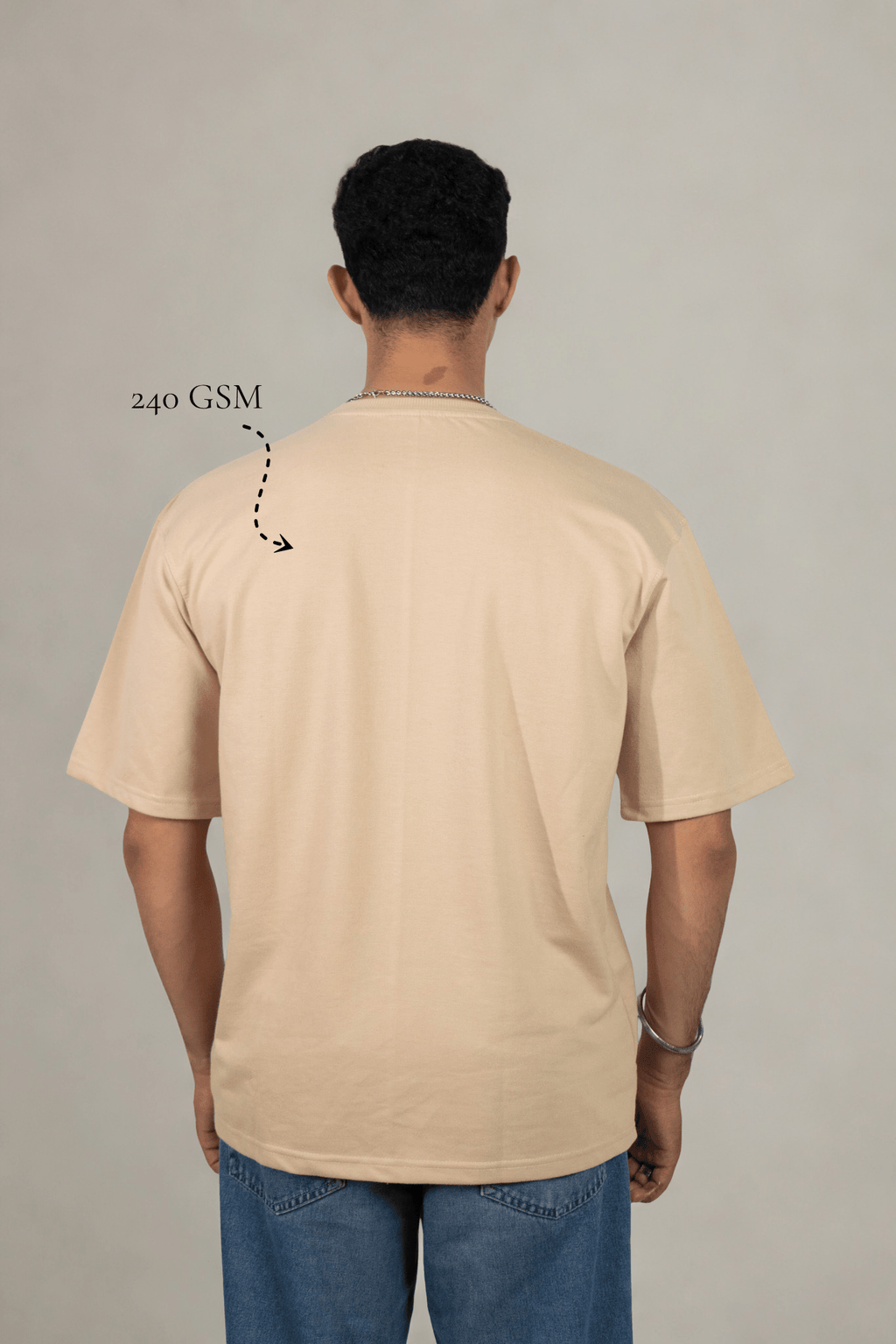 Classic Beige Oversized t-shirt (unisex) - Albin FashionT-shirtAlbin Fashion