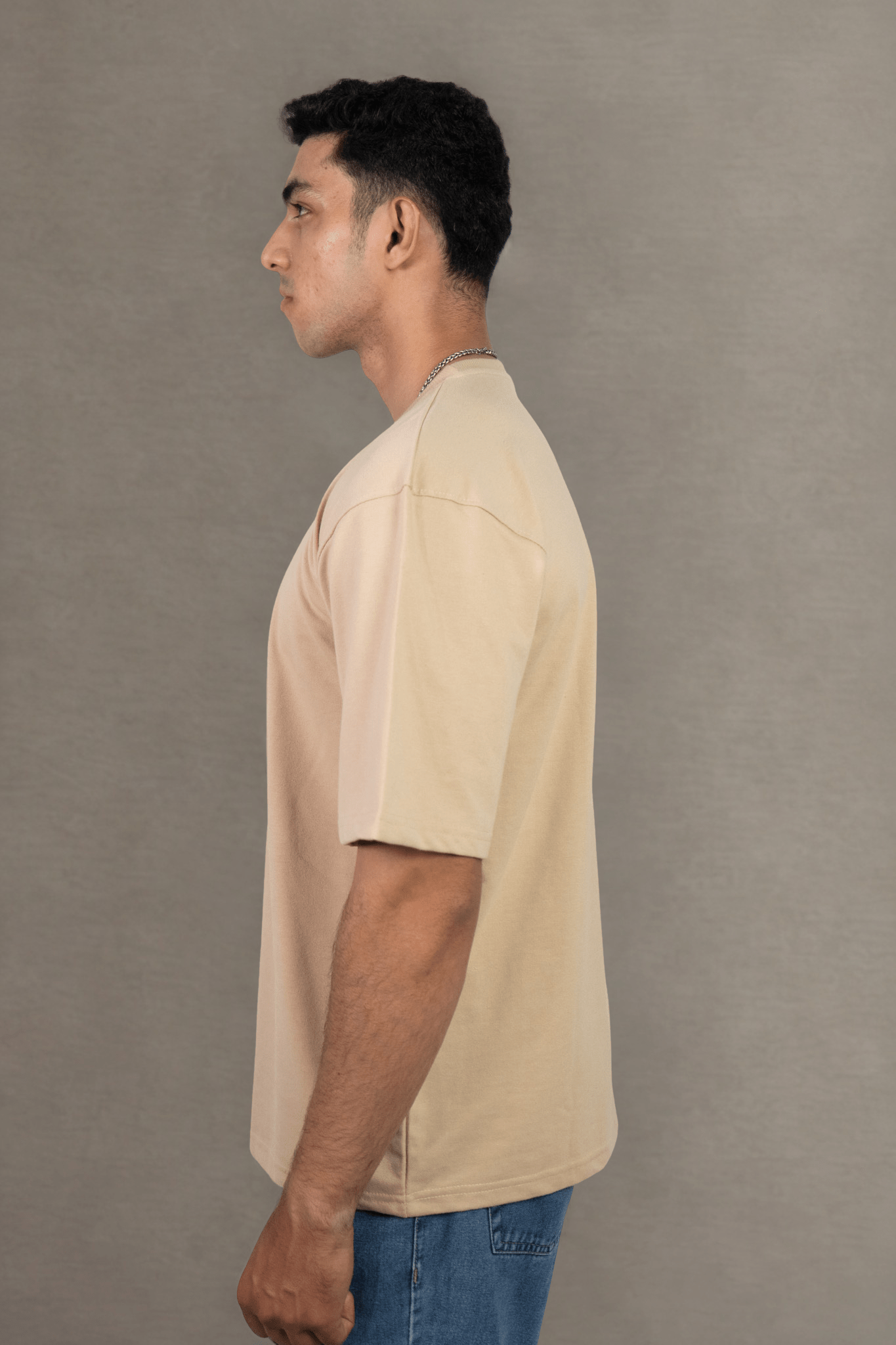 Classic Beige Oversized t-shirt (unisex) - Albin FashionT-shirtAlbin Fashion