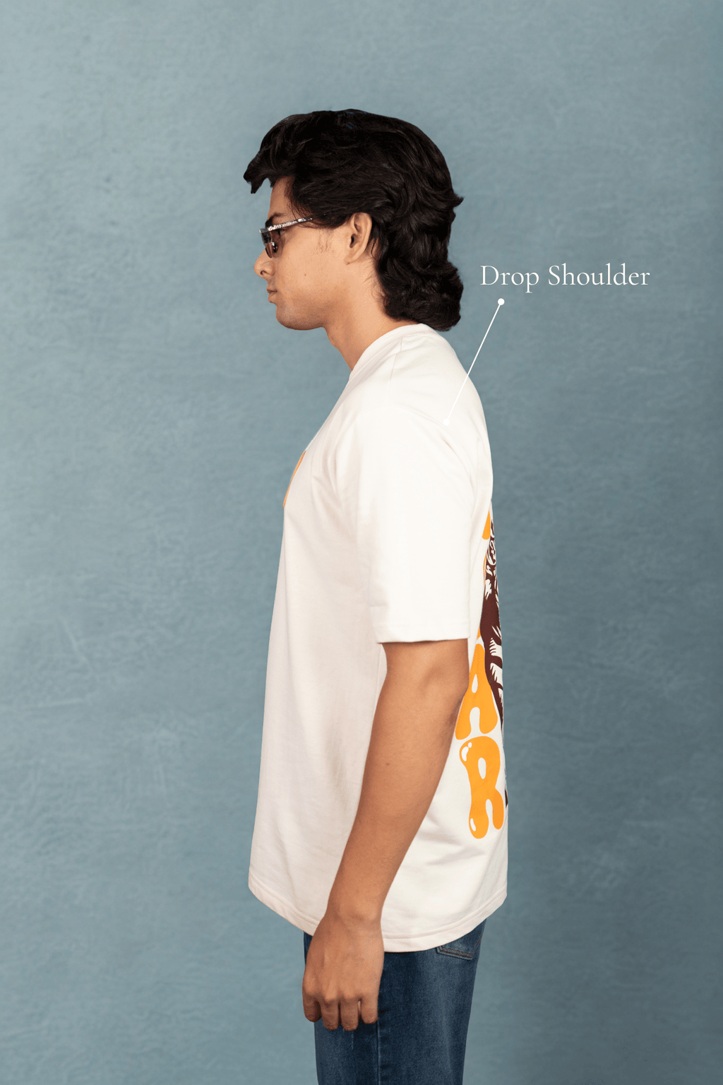 Roar Puff Over Size Off White T-shirt (Unisex) - Albin FashionT-shirtAlbin Fashion