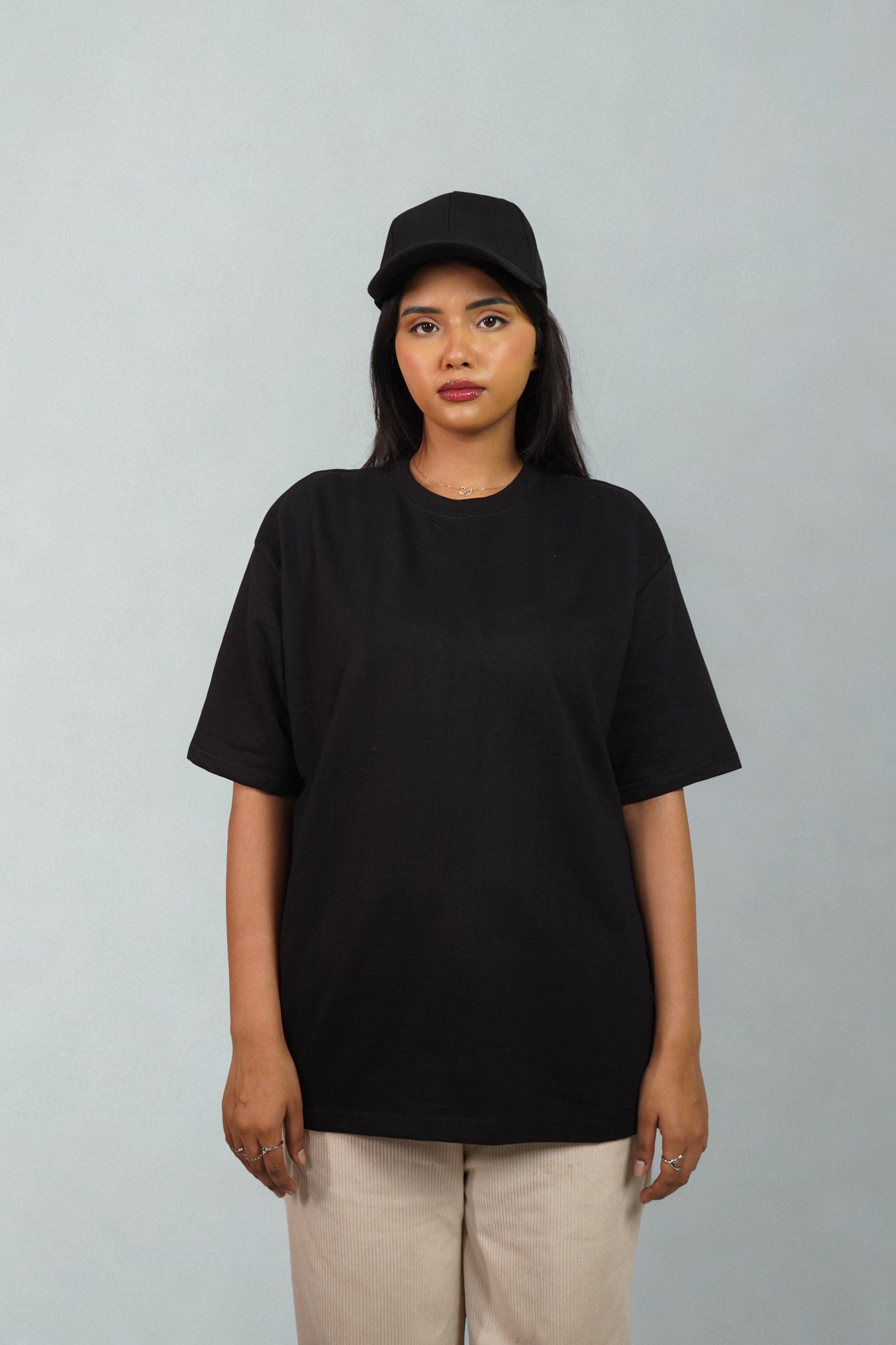 Ink and Cotton DTF Over Size Black T-shirt (Unisex)