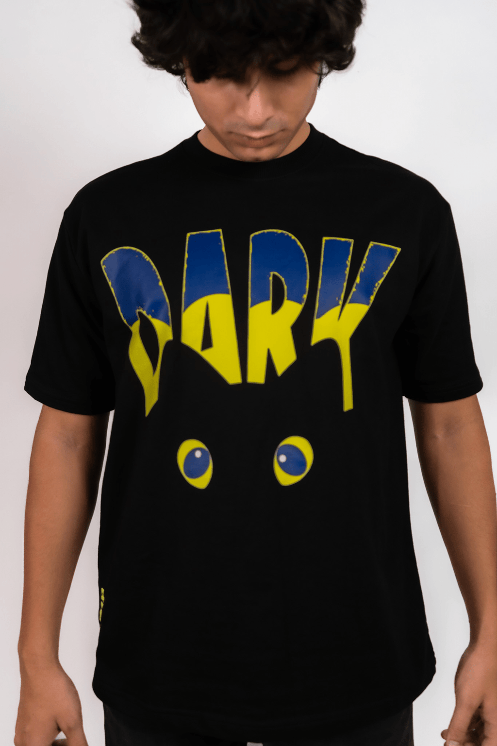 Dark Vision DTF Over Size Black T-shirt (Unisex) - Albin FashionT-shirtAlbin Fashion