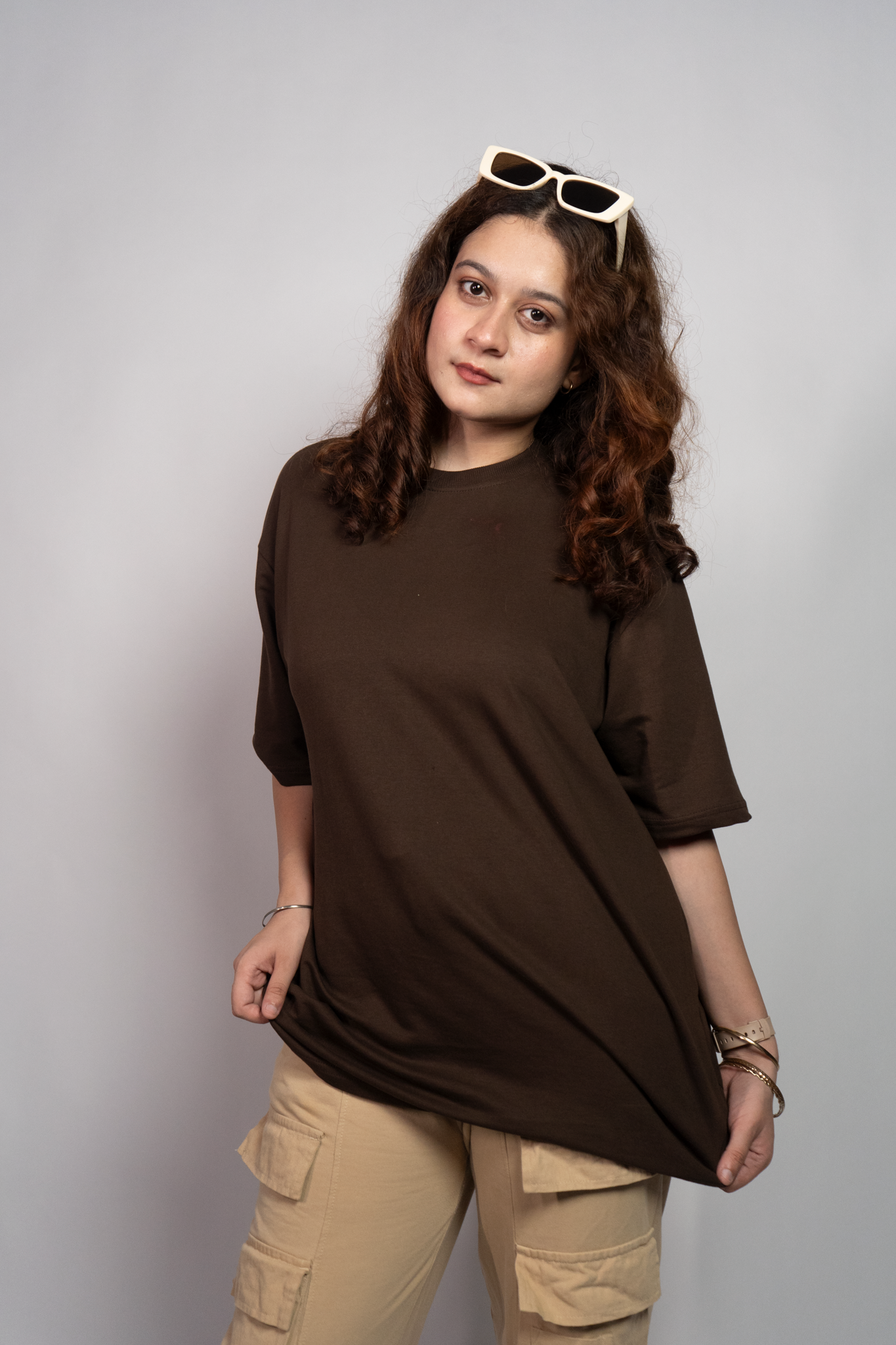 Classic Brown Over Size T-shirt (unisex)