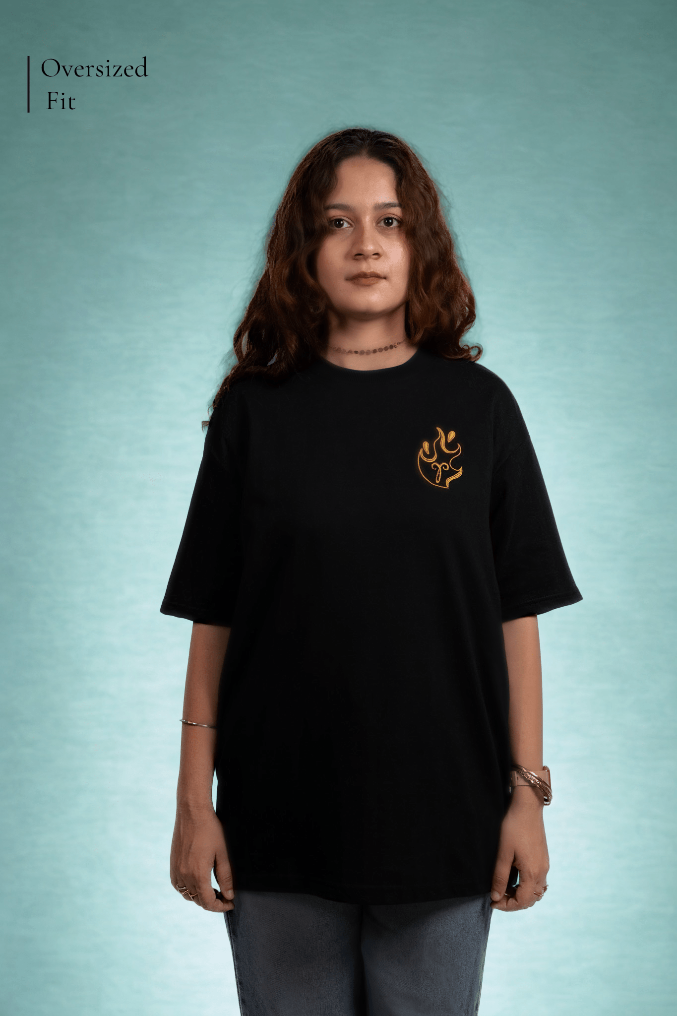 Aries (Aries themed Embroidered oversize t-shirt, unisex) - Albin FashionT-shirtAlbin Fashion