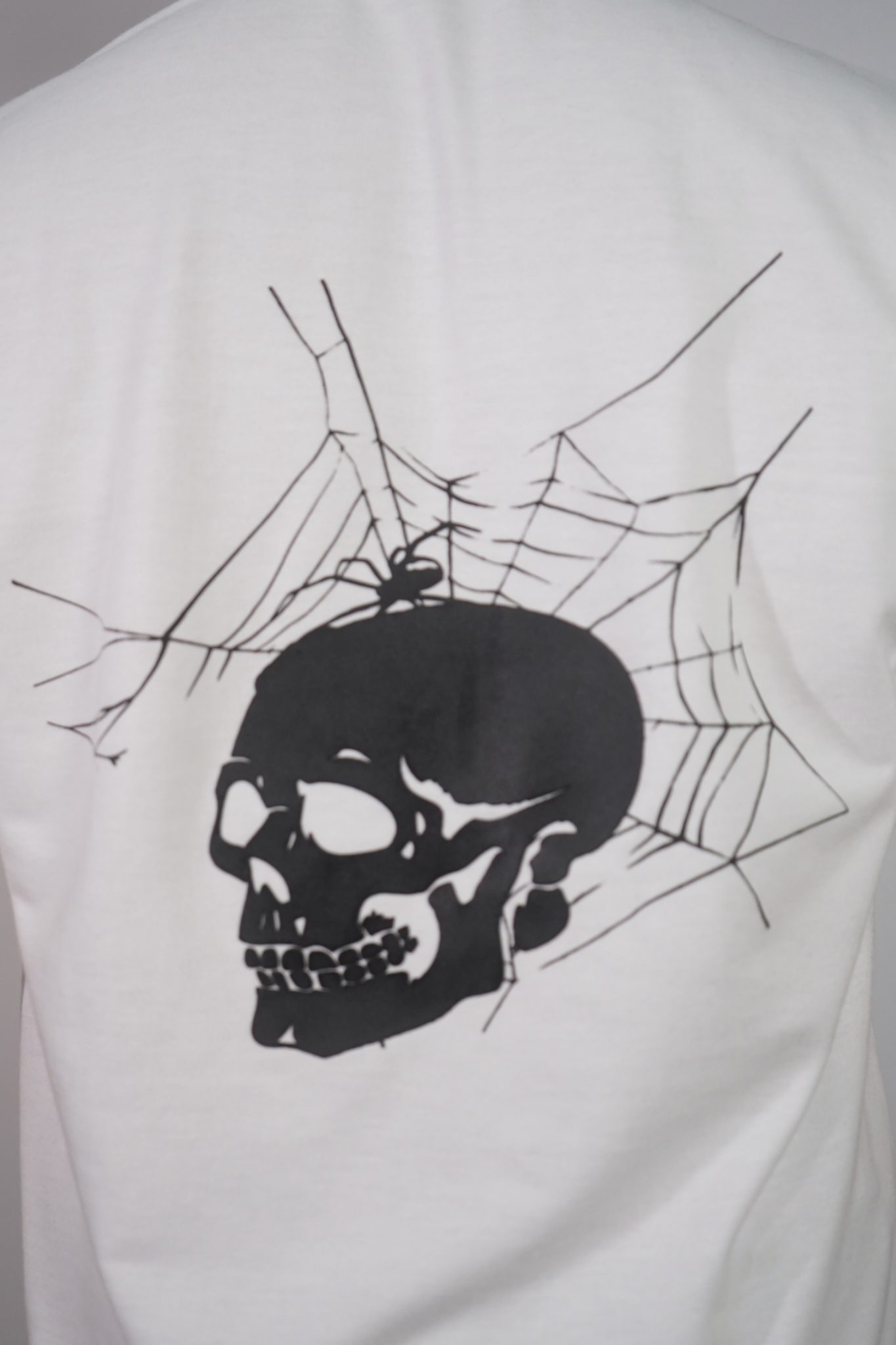 Skull Trap Screen Over Size White T-shirt (Unisex)