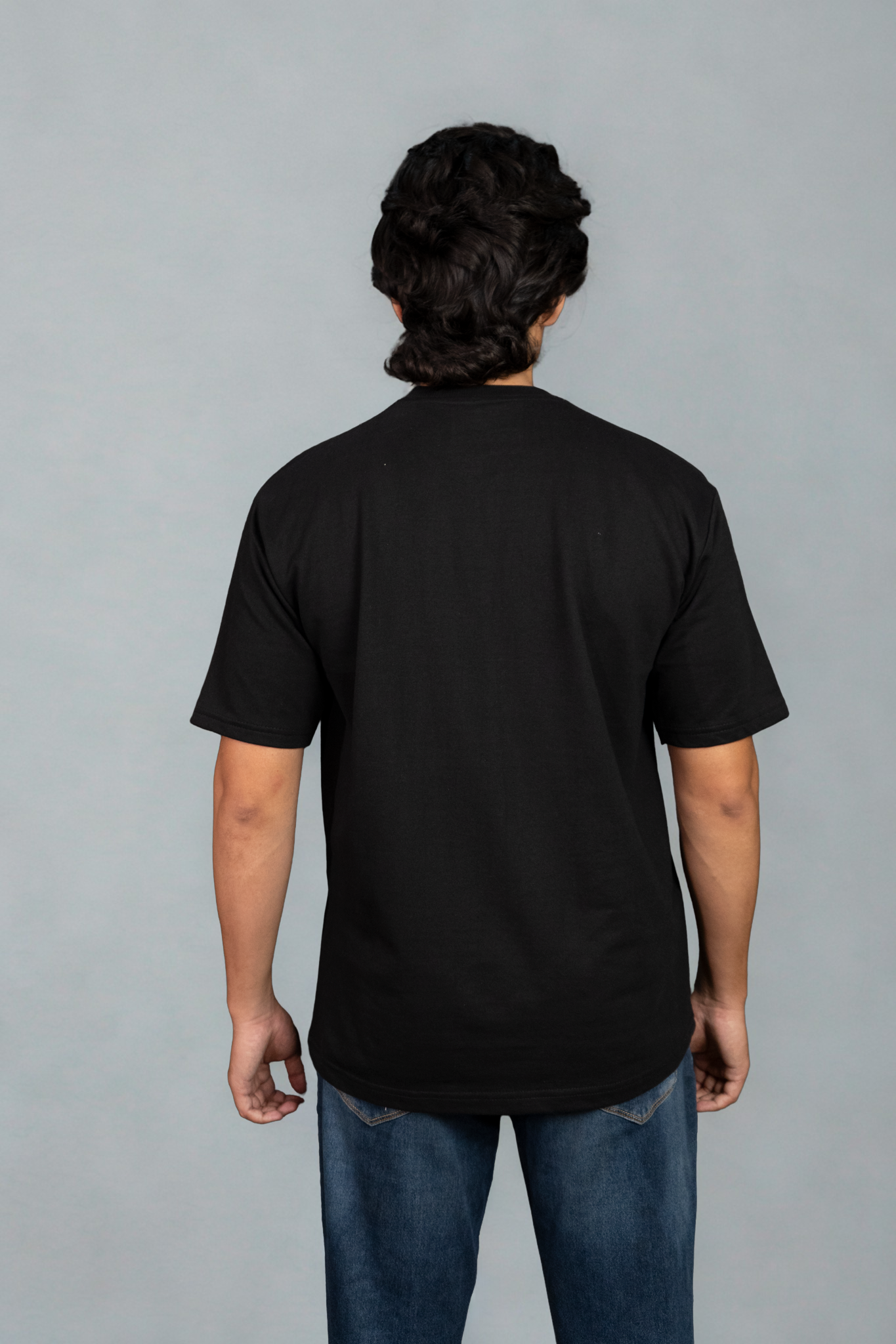 Dark Vision DTF Over Size Black T-shirt (Unisex)