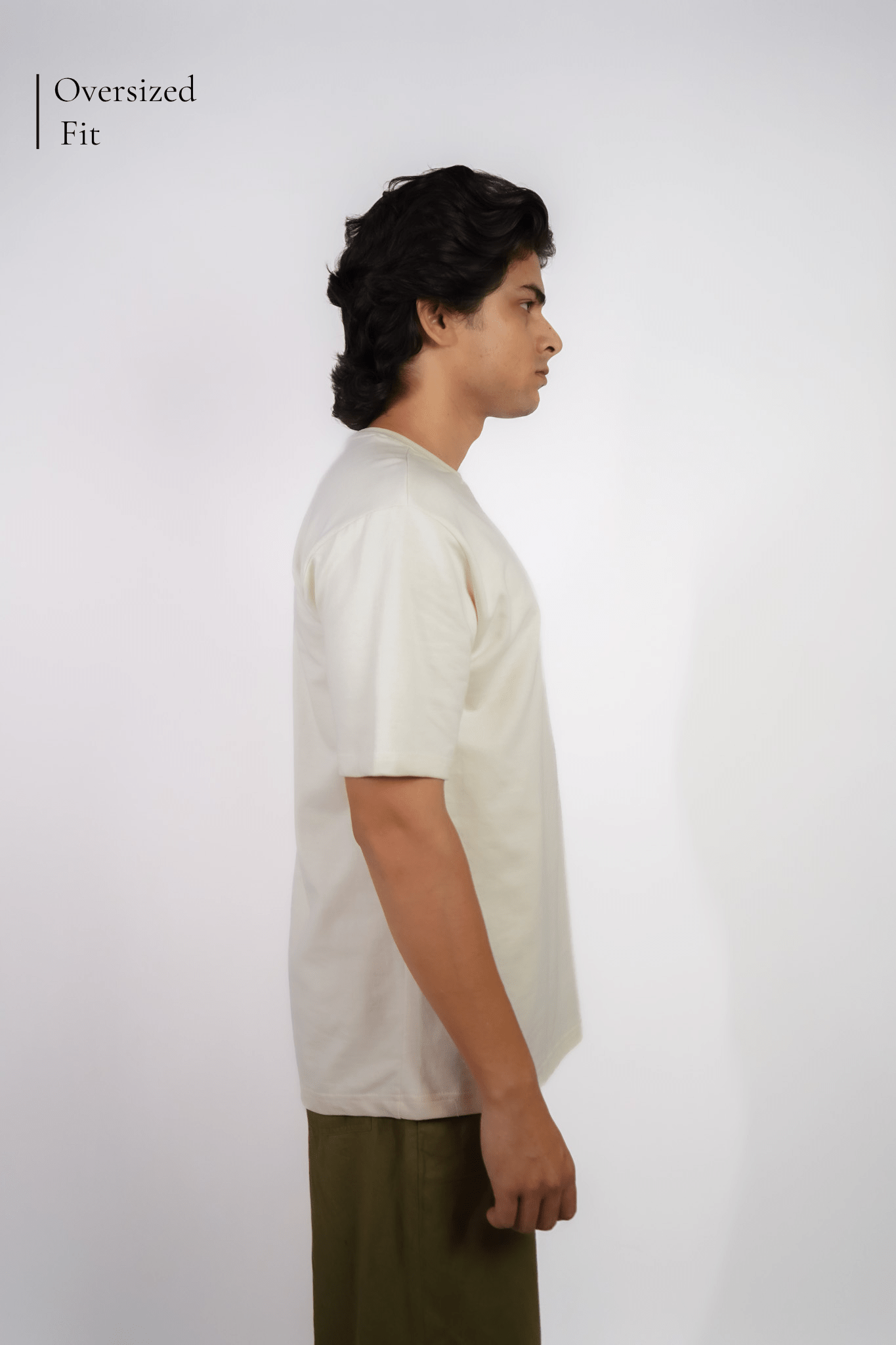 Classic off White Over Size T-shirt (unisex) - Albin FashionT-shirtAlbin Fashion