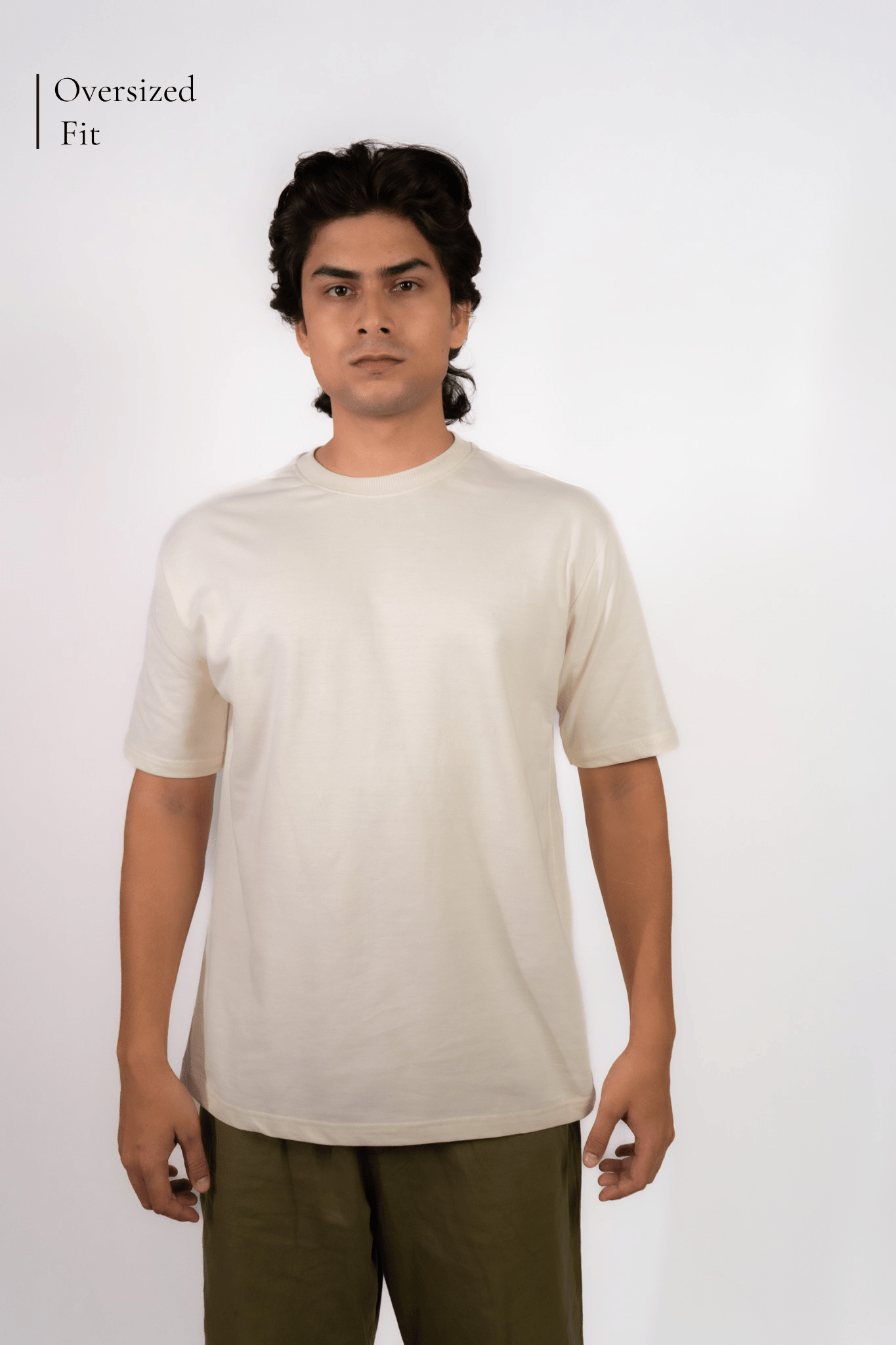 Classic off White Over Size T-shirt (unisex) - Albin FashionT-shirtAlbin Fashion