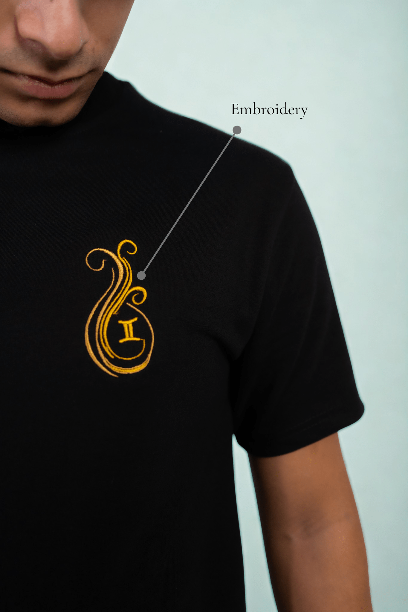 Gemini (Gemini themed Embroidered oversize t-shirt, unisex) - Albin FashionT-shirtAlbin Fashion