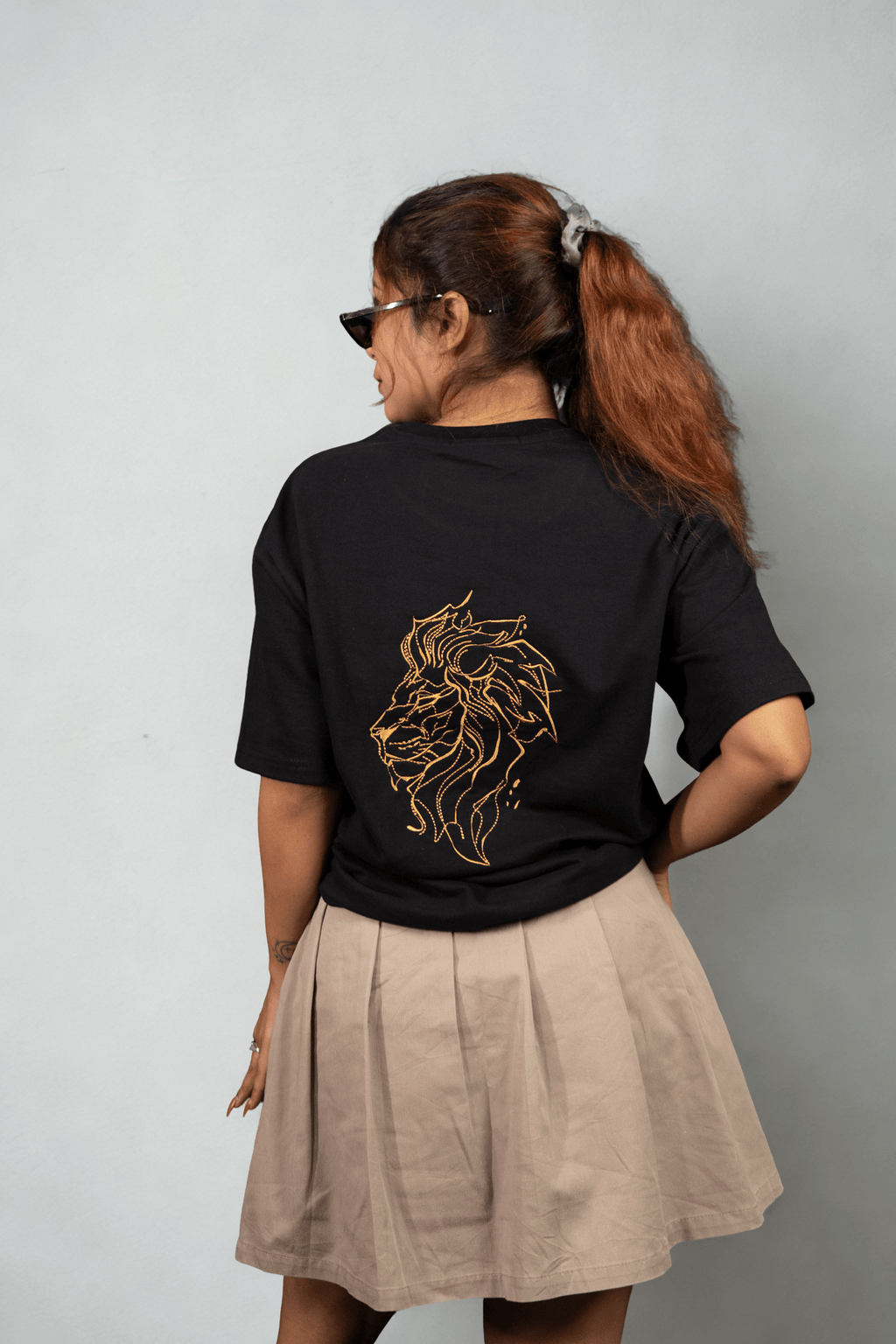 Leo (Leo themed Embroidered oversize t-shirt, unisex) - Albin FashionT-shirtAlbin Fashion