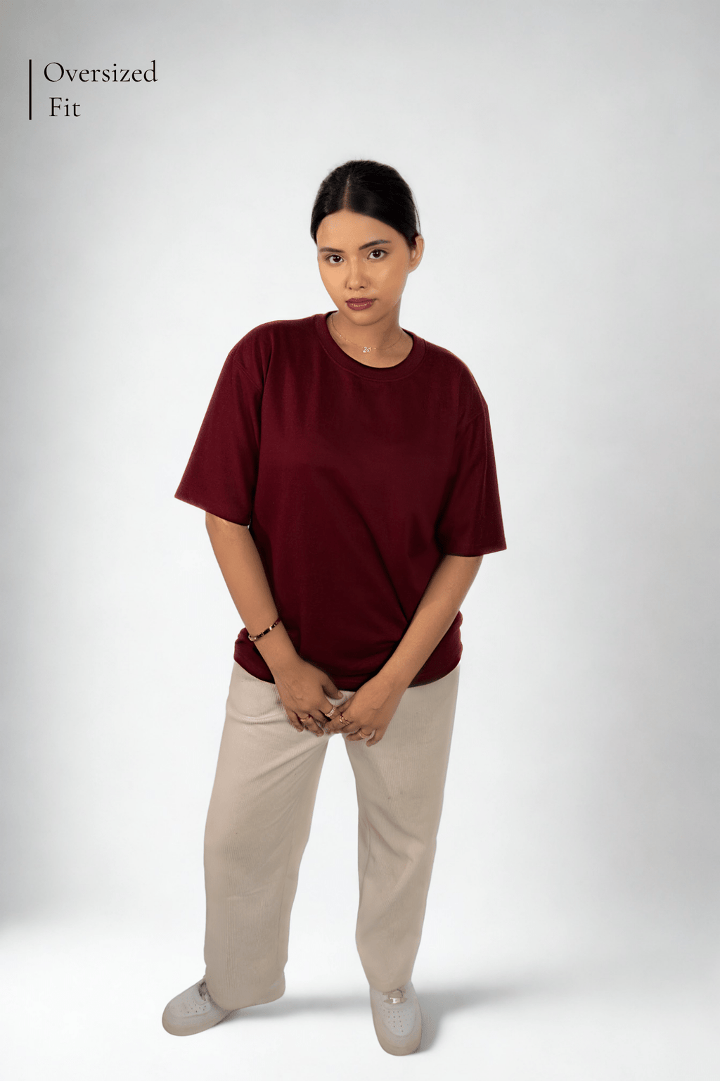 Classic Maroon Oversized t-shirt (unisex) - Albin FashionT-shirtAlbin Fashion