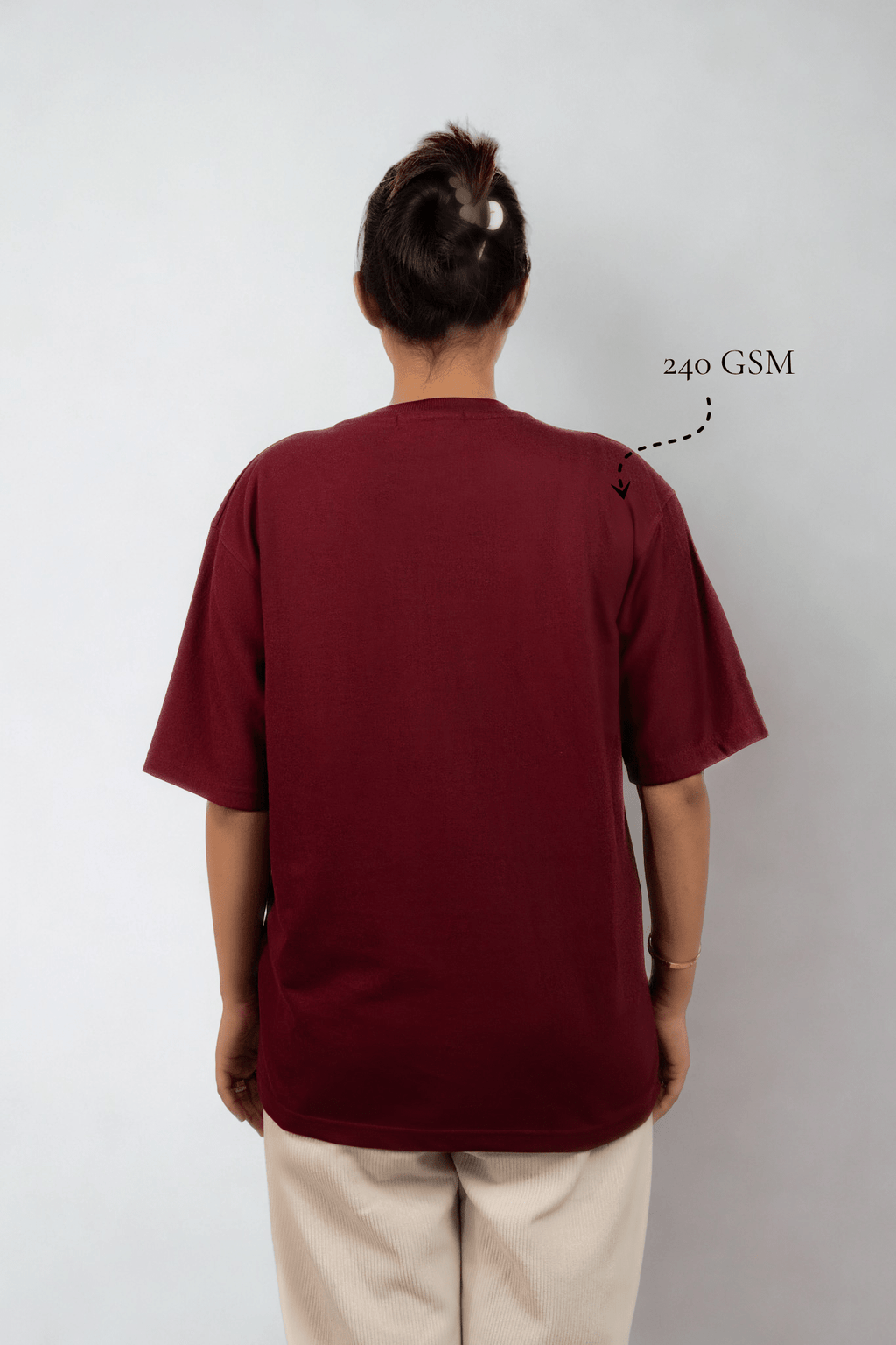 Classic Maroon Oversized t-shirt (unisex) - Albin FashionT-shirtAlbin Fashion