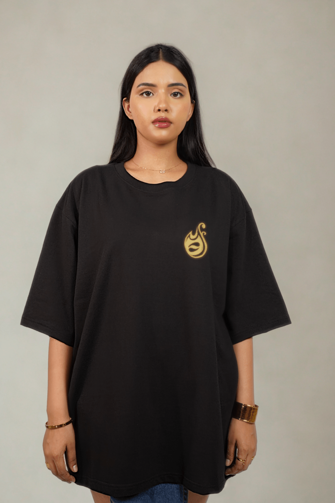 Cancer (Cancer themed Embroidered oversize t-shirt, unisex) - Albin FashionT-shirtAlbin Fashion