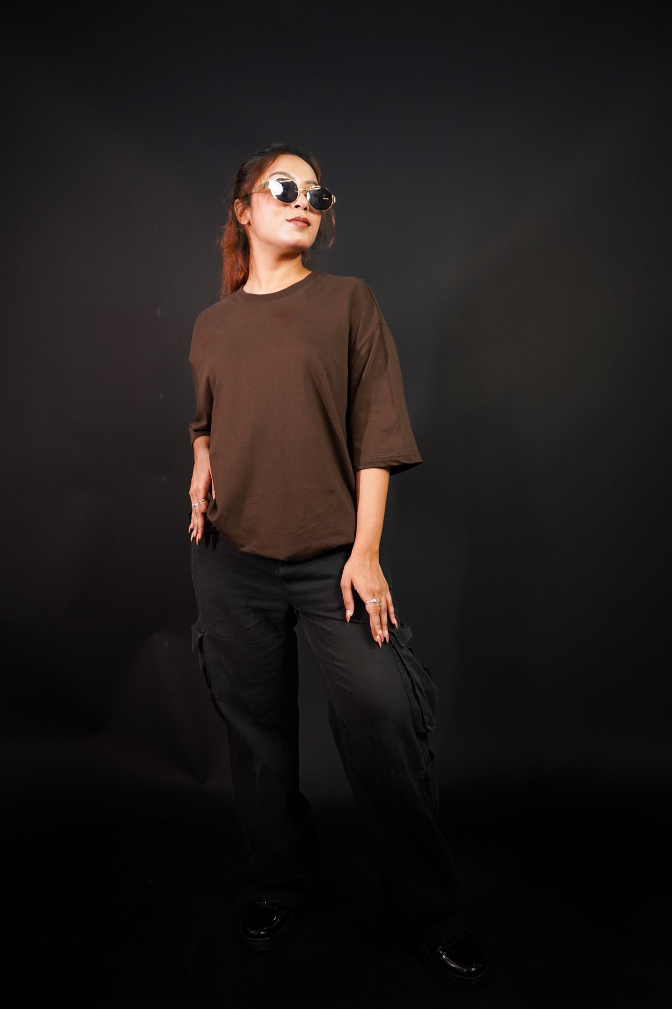 Classic Brown Over Size T-shirt (unisex) - Albin FashionT-shirtAlbin Fashion