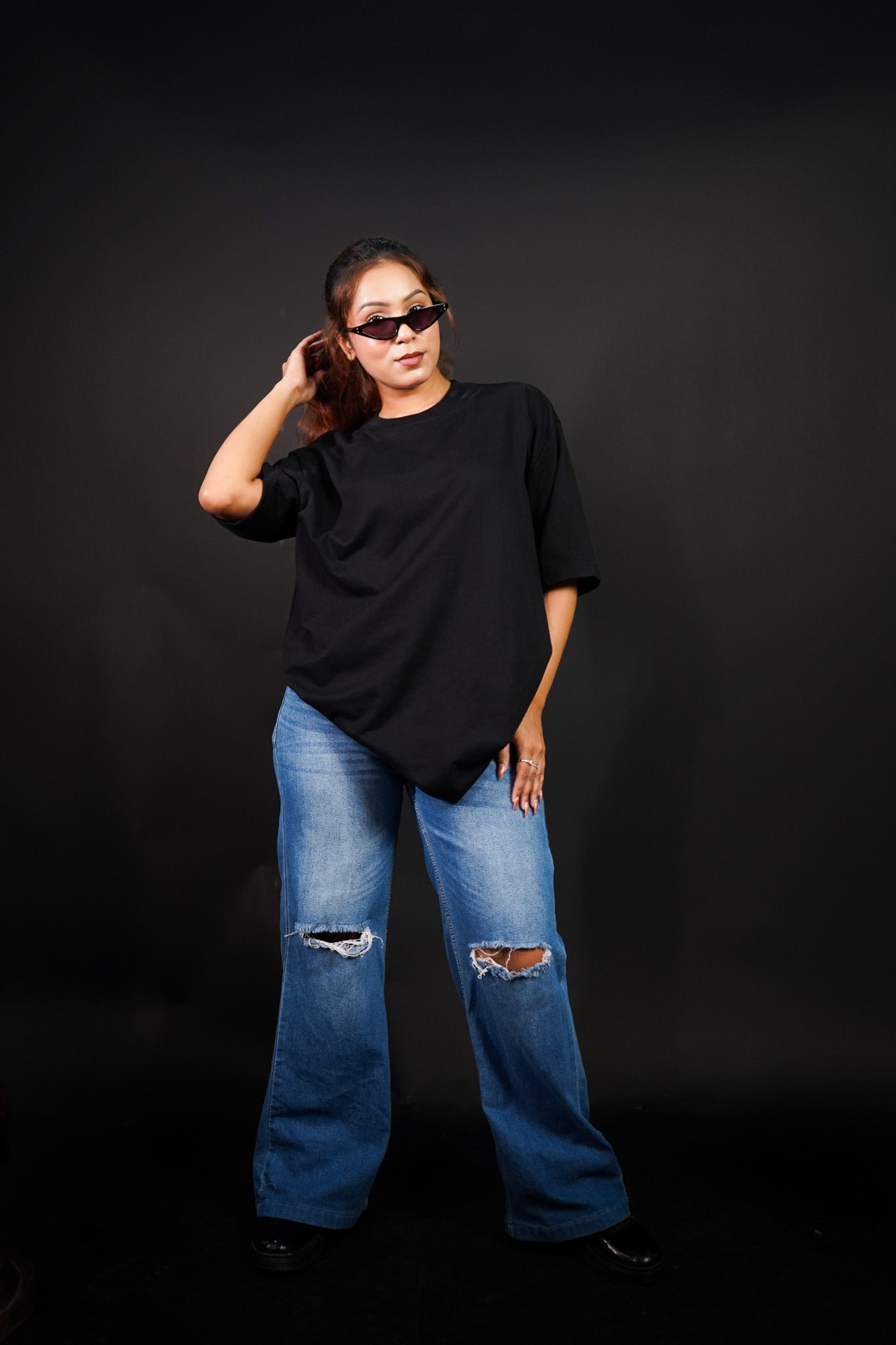 Classic Black Oversized t-shirt (unisex) - Albin FashionT-shirtAlbin Fashion