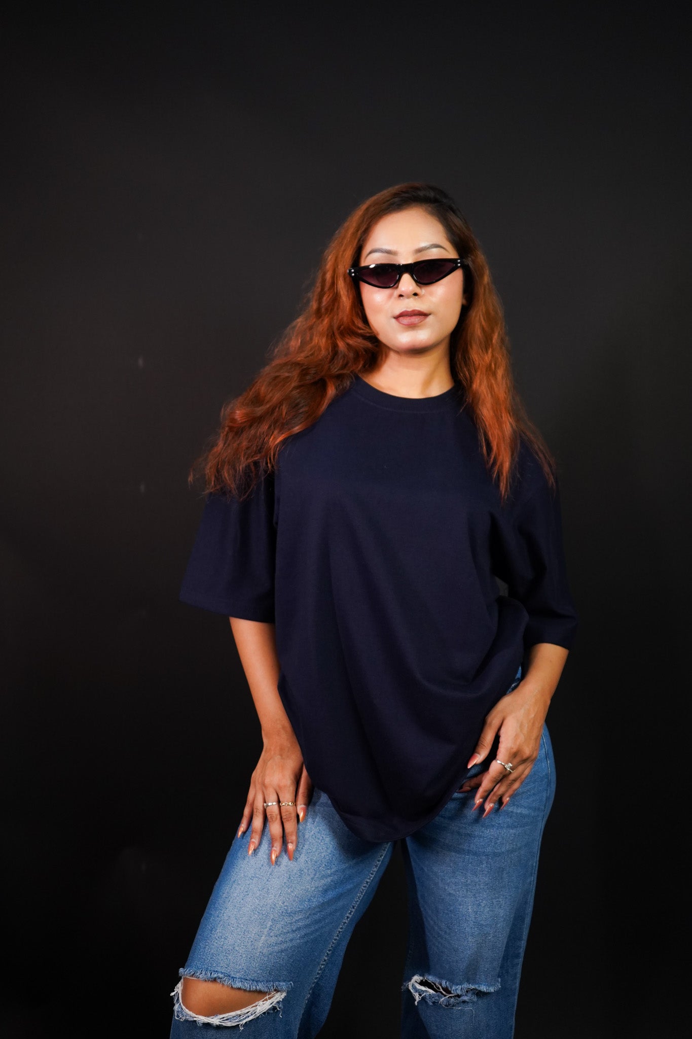 Classic Blue Oversized t-shirt (unisex) - Albin FashionT-shirtAlbin Fashion