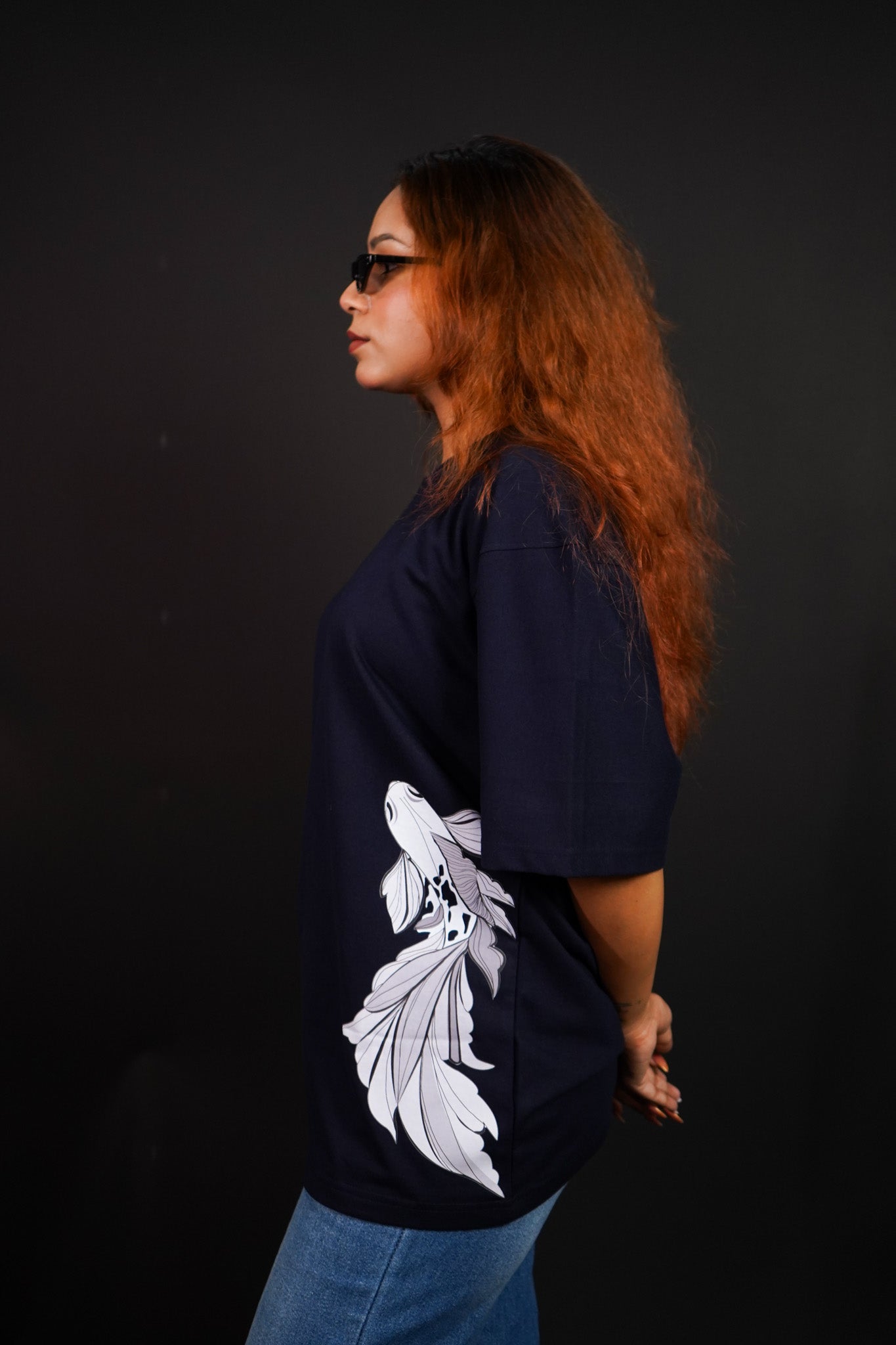 Koi Abyss Oversized T-shirt (unisex) - Albin FashionT-shirtAlbin Fashion