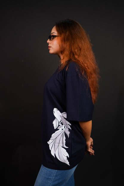 Koi Abyss Oversized T-shirt (unisex) - Albin FashionT-shirtAlbin Fashion
