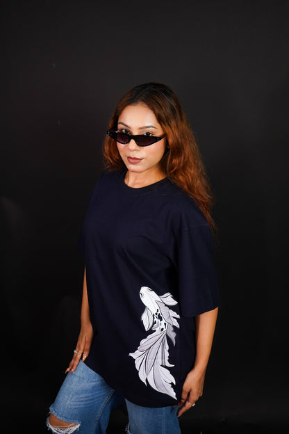 Koi Abyss Oversized T-shirt (unisex) - Albin FashionT-shirtAlbin Fashion