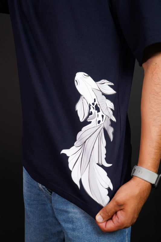 Koi Abyss Oversized T-shirt (unisex) - Albin FashionT-shirtAlbin Fashion