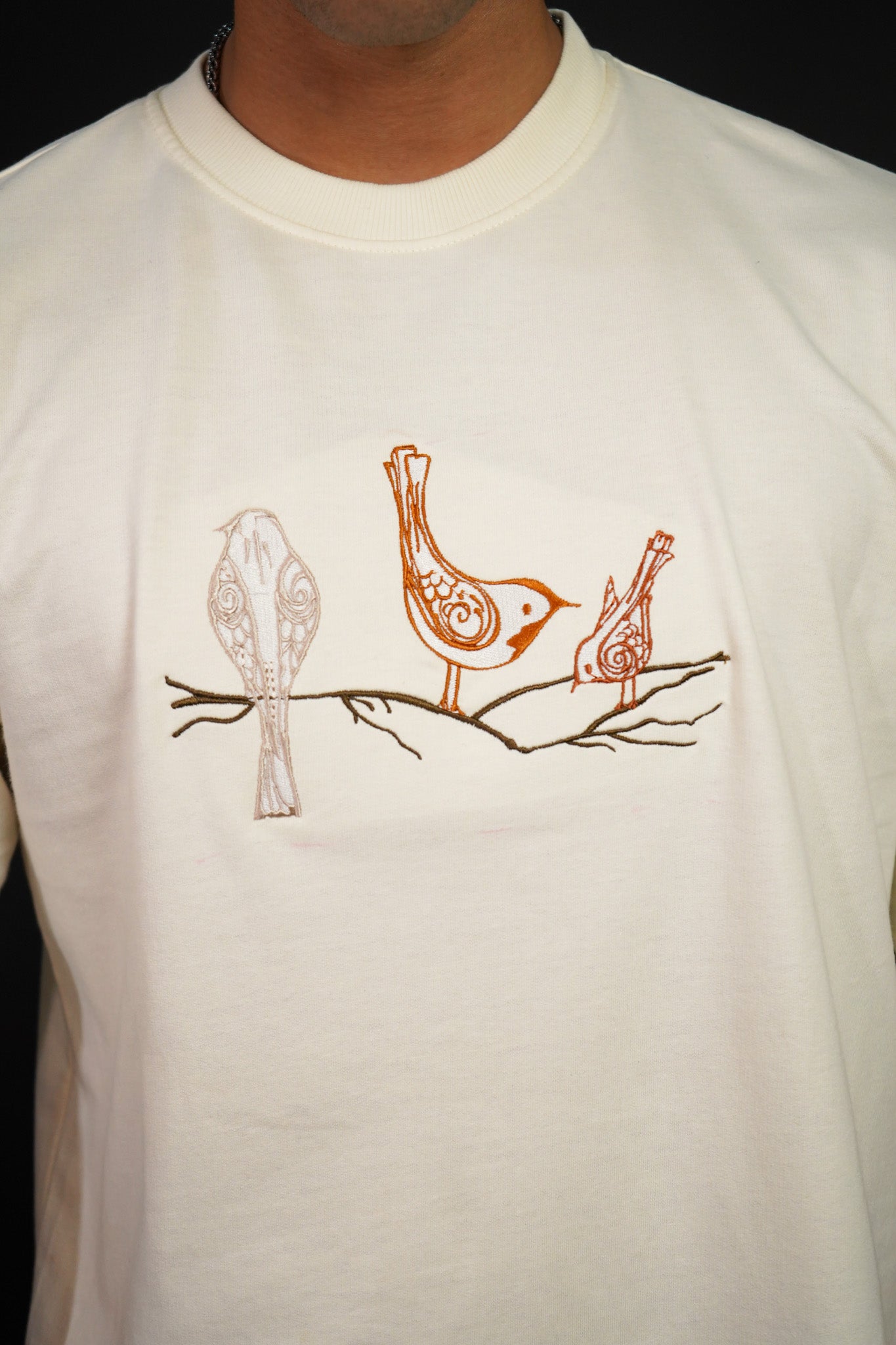 Wings of White Over Size Off White T-shirt (Unisex) - Albin FashionT-shirtAlbin Fashion