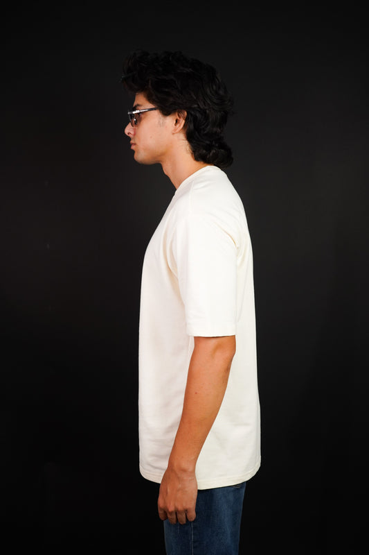 Classic off White Over Size T-shirt (unisex) - Albin FashionT-shirtAlbin Fashion