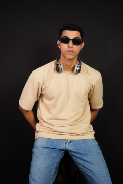 Classic Beige Oversized t-shirt (unisex) - Albin FashionT-shirtAlbin Fashion