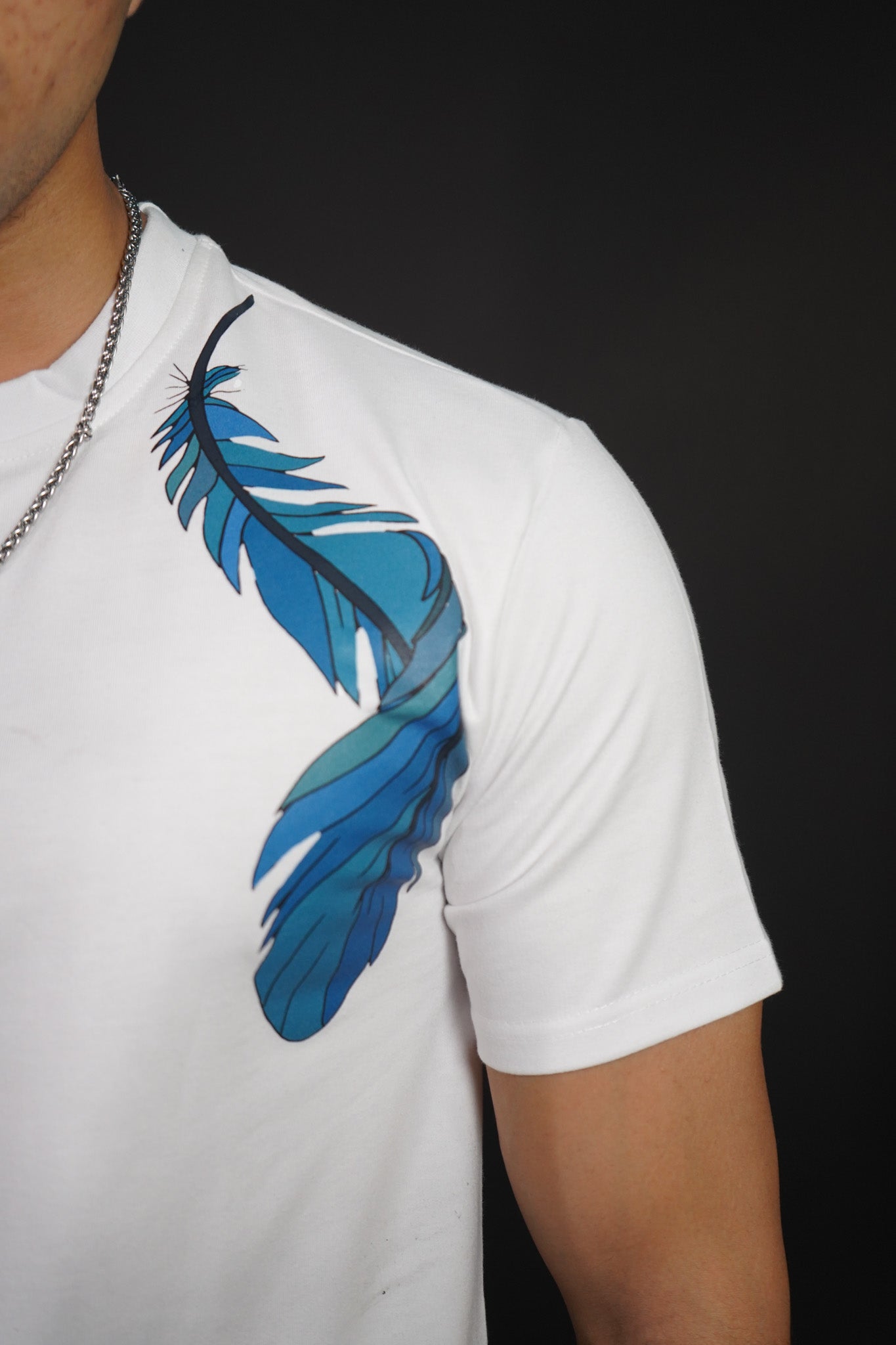Feather Fall Oversized T-shirt (unisex) - Albin FashionT-shirtAlbin Fashion