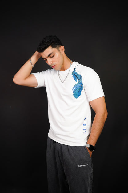 Feather Fall Oversized T-shirt (unisex) - Albin FashionT-shirtAlbin Fashion