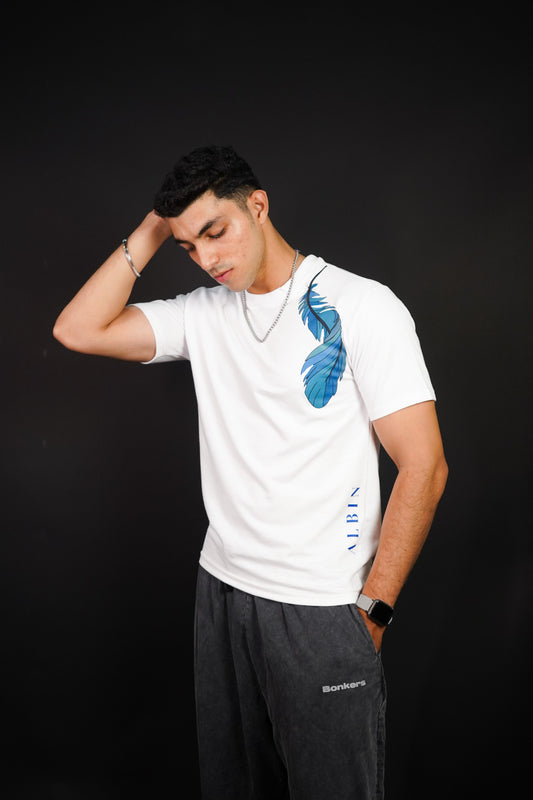 Feather Fall Oversized T-shirt (unisex) - Albin FashionT-shirtAlbin Fashion