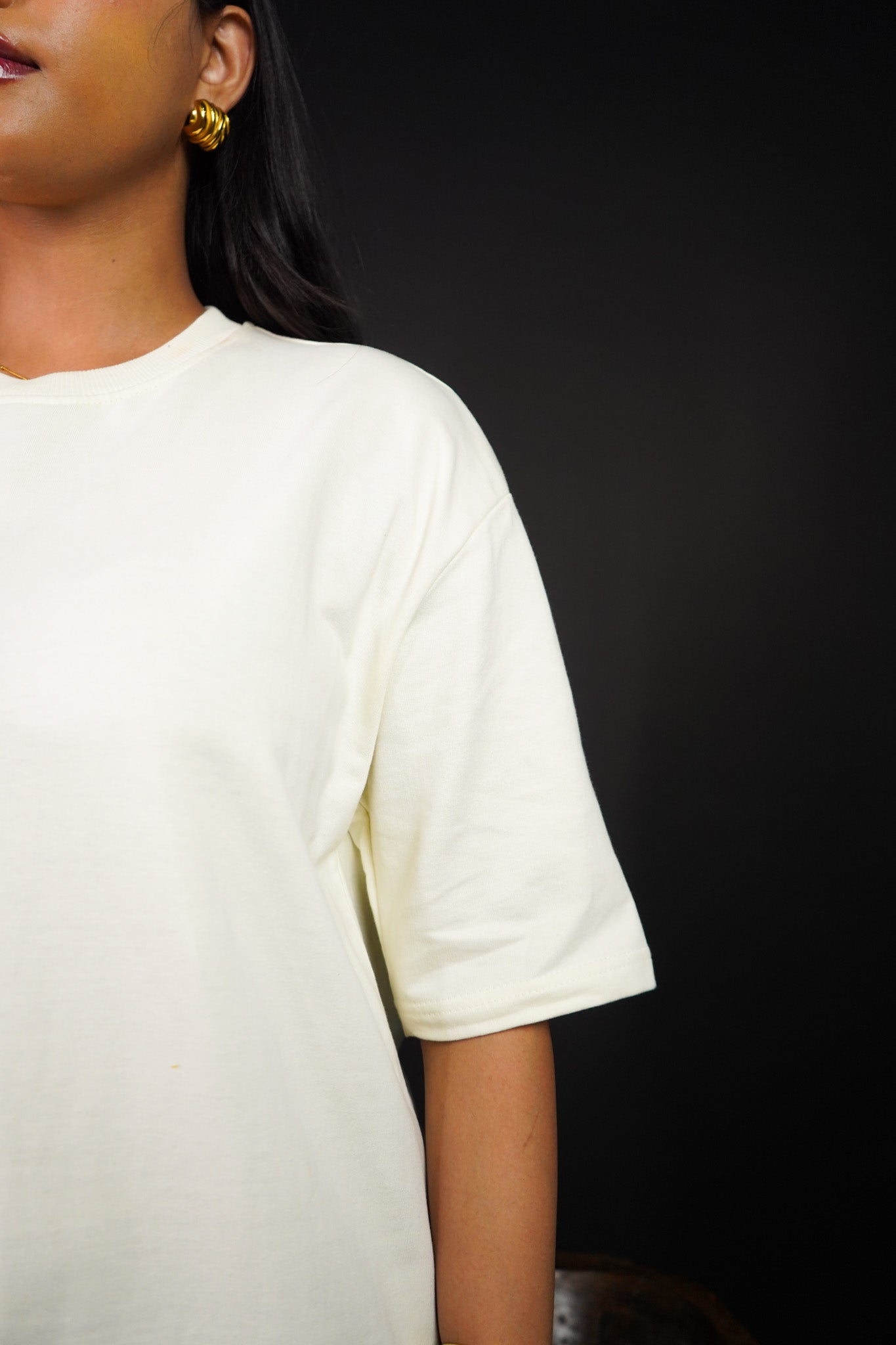 Skate Punk Over Size Off White T-shirt (Unisex) - Albin FashionT-shirtAlbin Fashion
