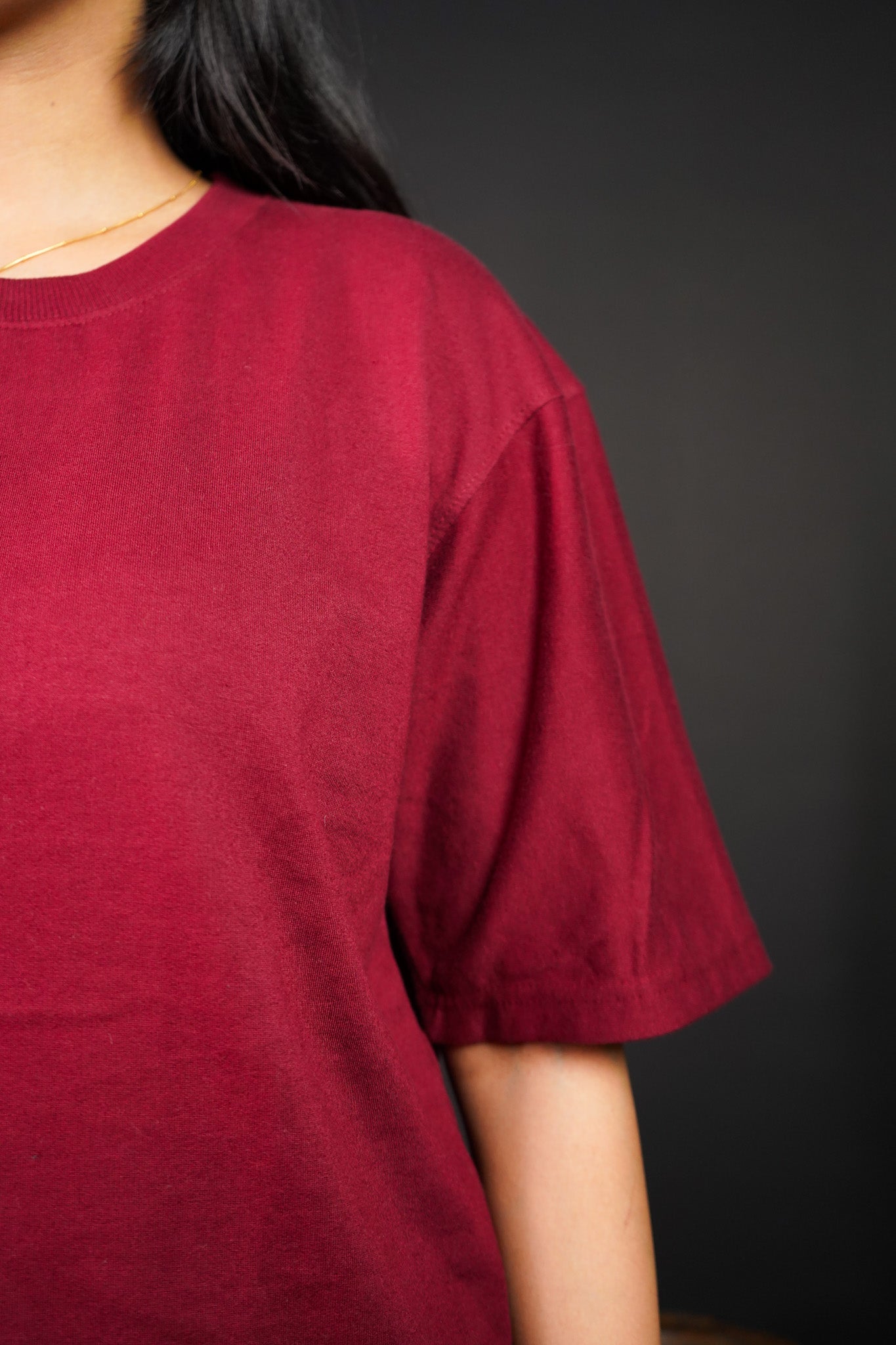 Classic Maroon Oversized t-shirt (unisex) - Albin FashionT-shirtAlbin Fashion