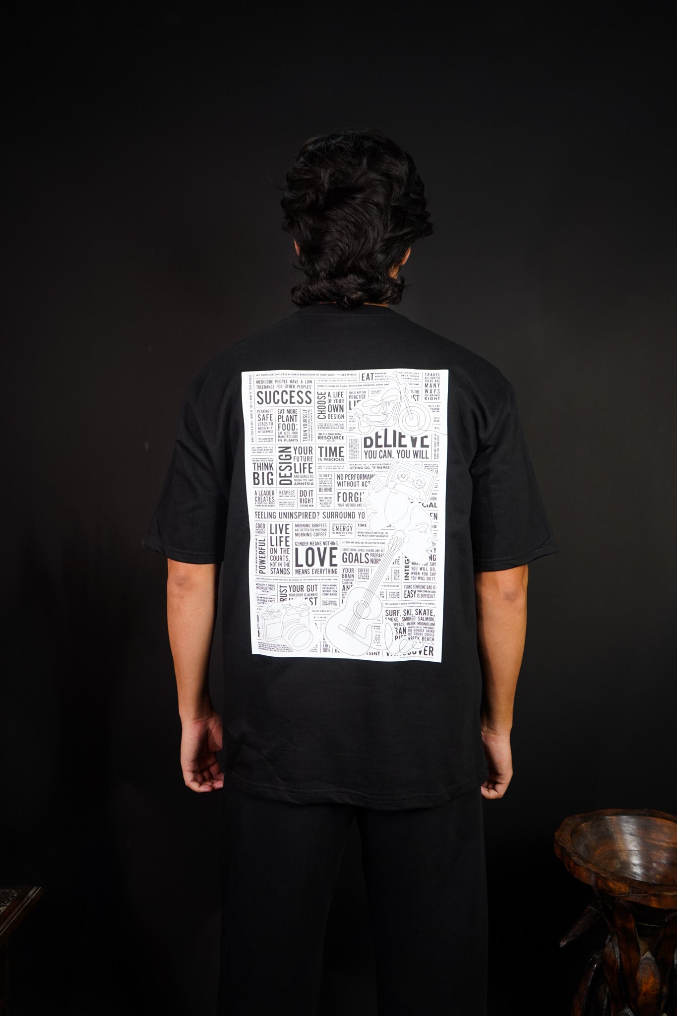 Ink and Cotton Oversized T-shirt (unisex) - Albin FashionT-shirtAlbin Fashion