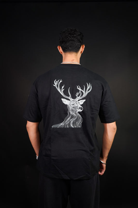 Silent Stag Oversized T-shirt (unisex) - Albin FashionT-shirtAlbin Fashion