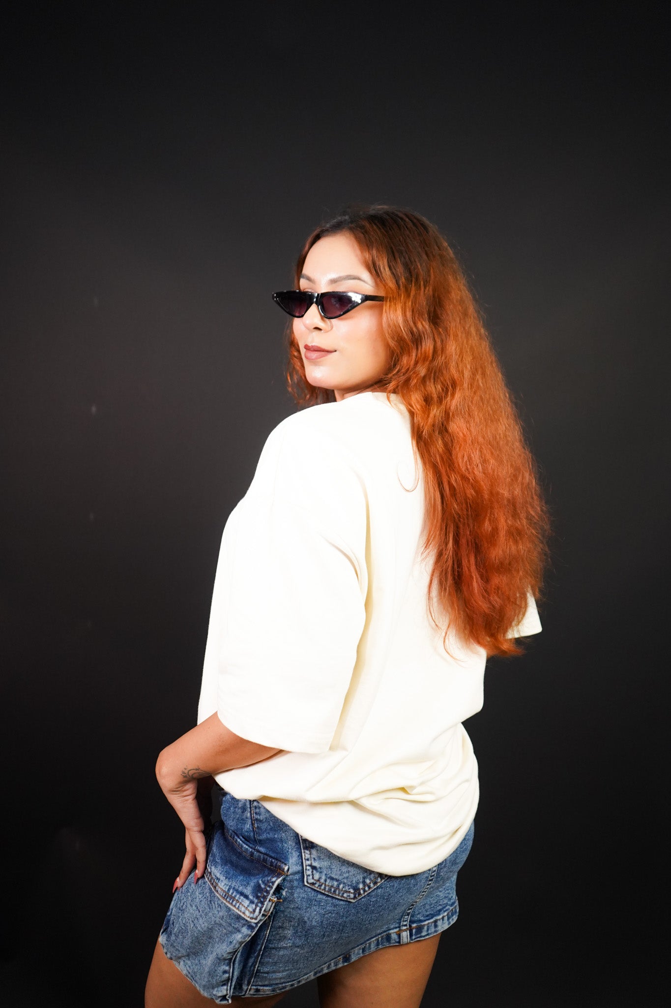 Wings of White Over Size Off White T-shirt (Unisex) - Albin FashionT-shirtAlbin Fashion