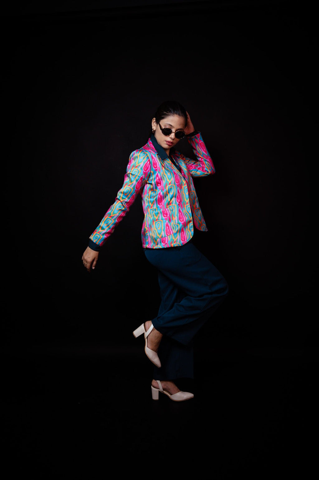 Abstract Poppy Summer Blazer - Albin FashionblazerAlbin Fashion