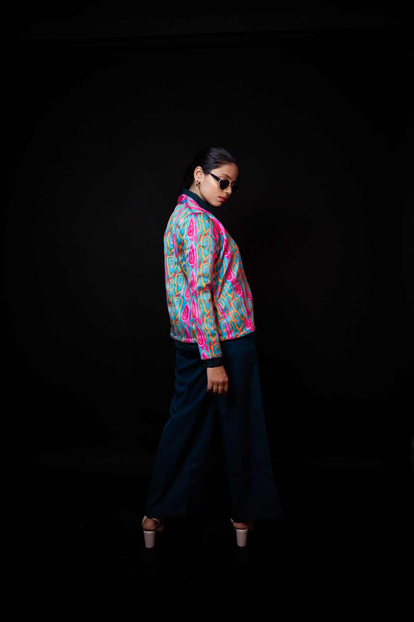 Abstract Poppy Summer Blazer - Albin FashionblazerAlbin Fashion