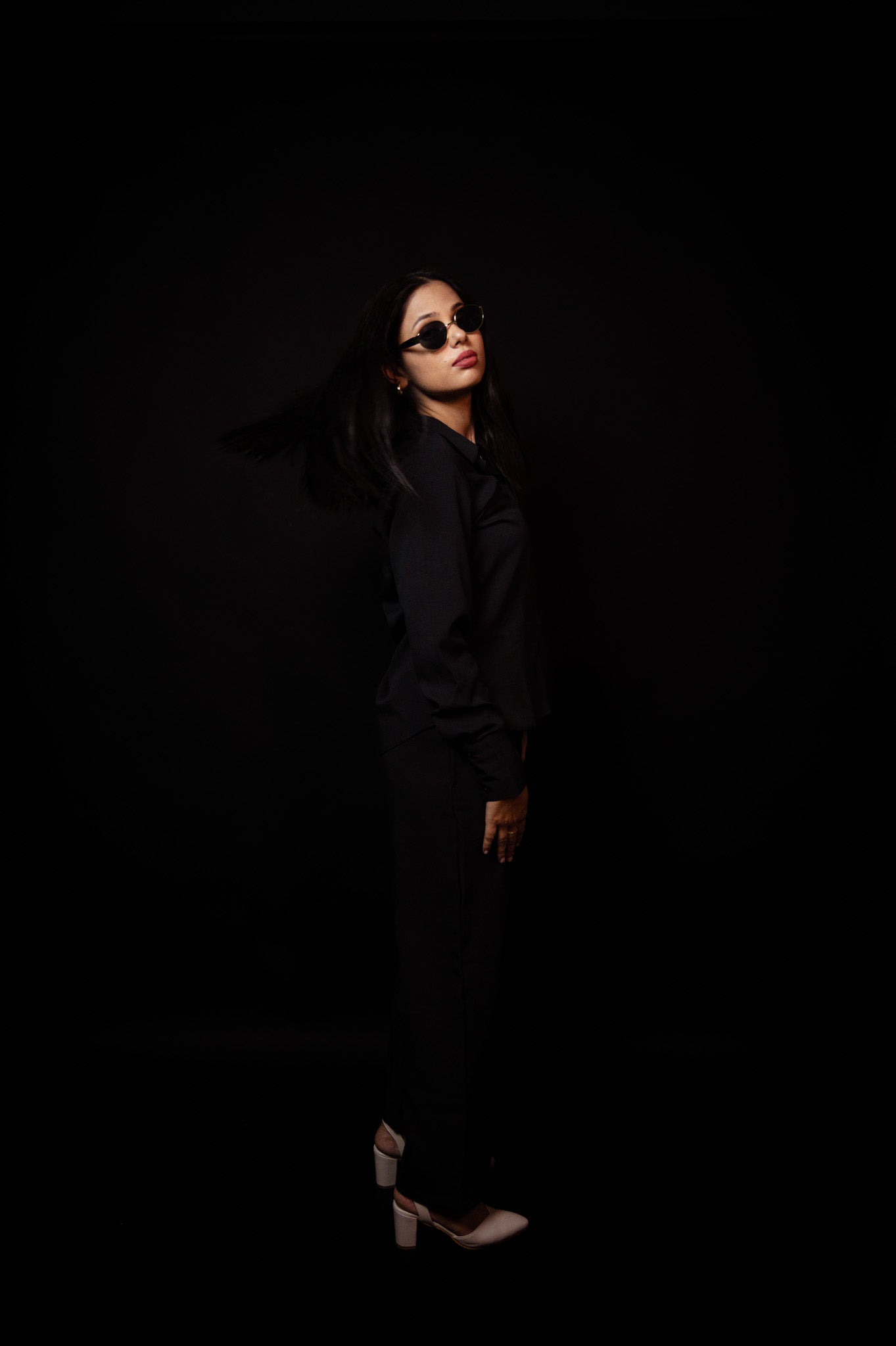Midnight Black Co - Ord Set - Albin FashionshirtAlbin Fashion