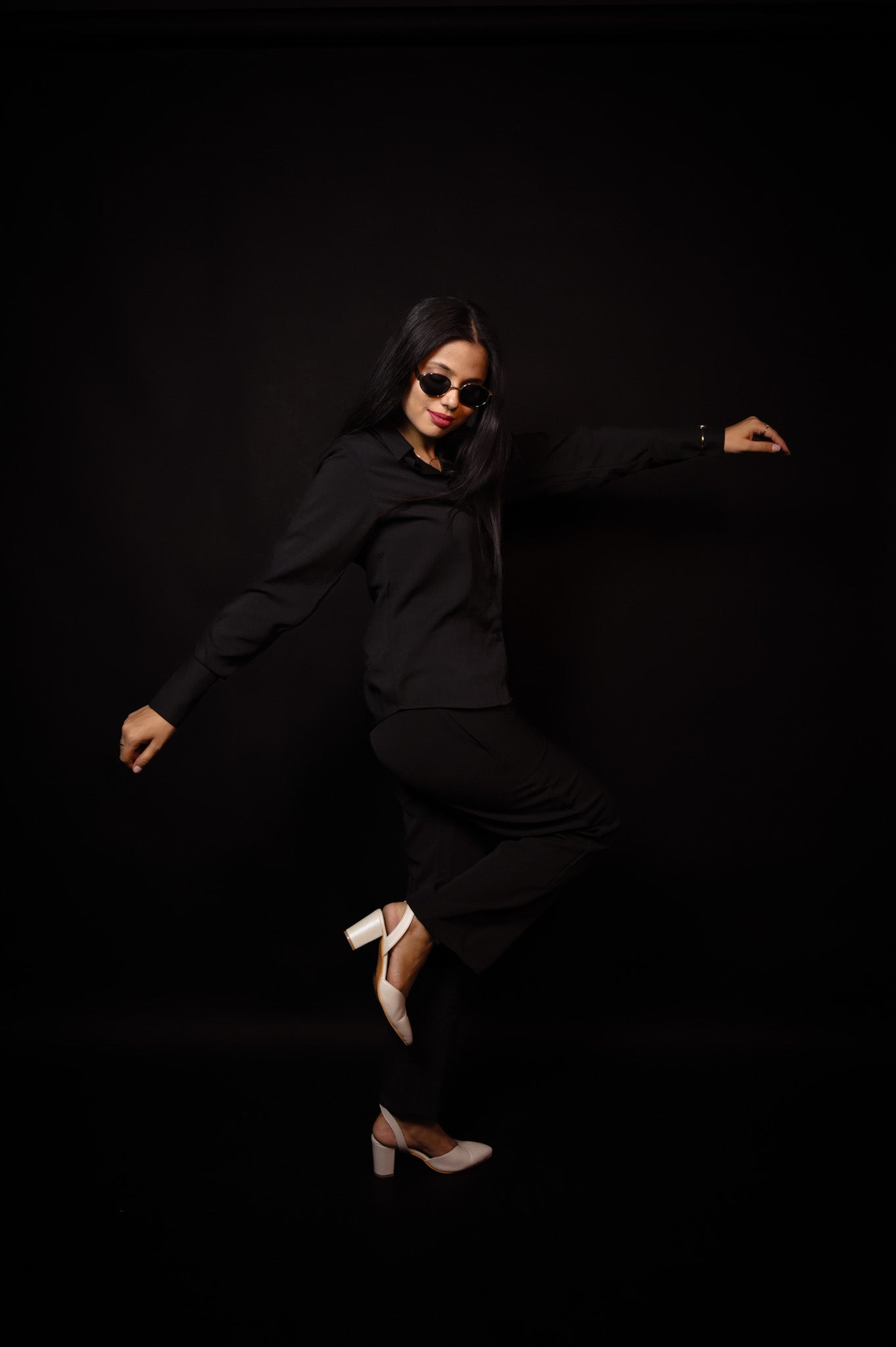 Midnight Black Co - Ord Set - Albin FashionshirtAlbin Fashion