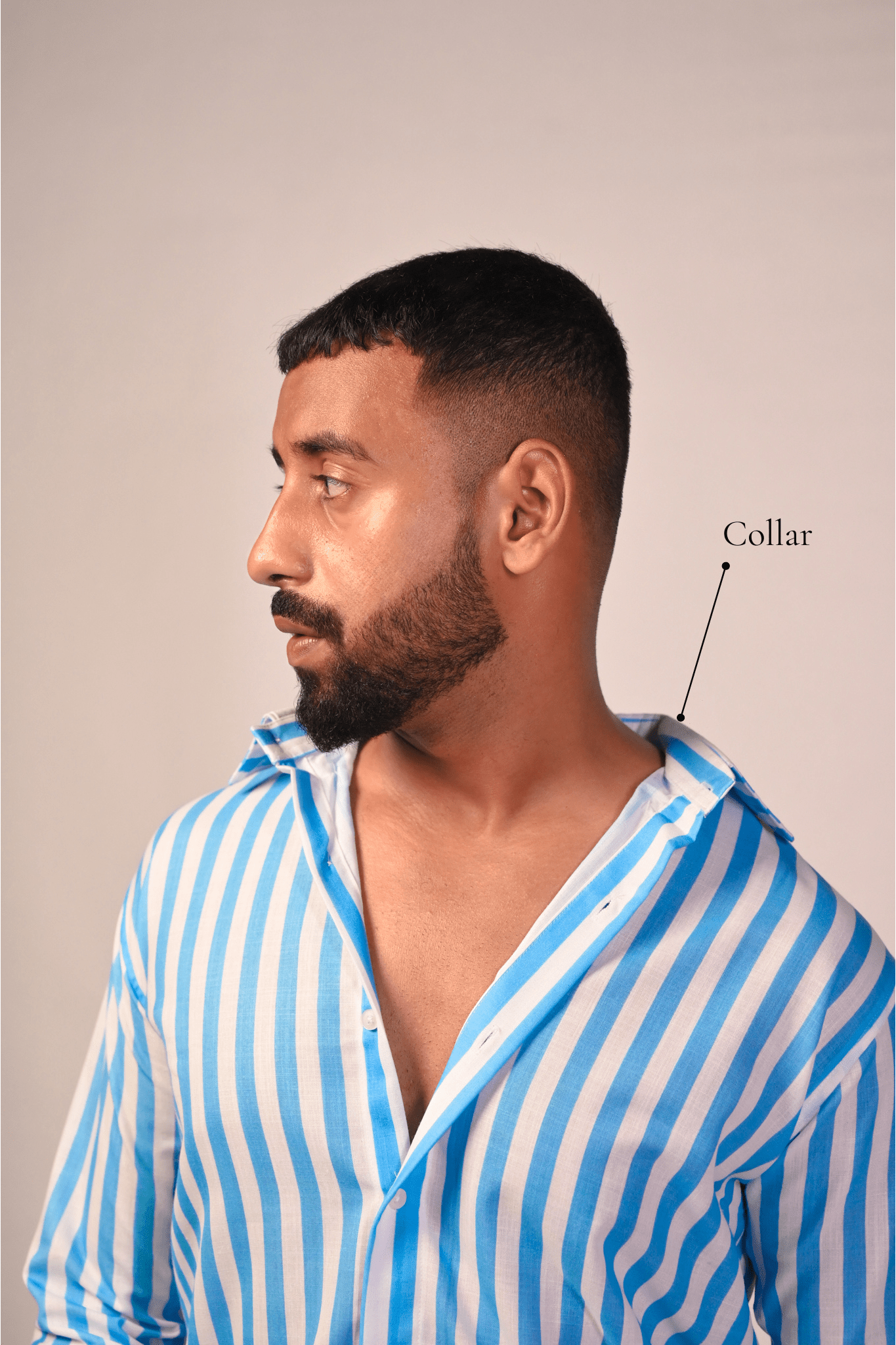 Albin Blue Stripe Shirt - Albin FashionAlbin Fashion