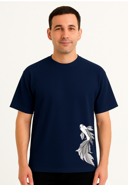 Koi Abyss Oversized T-shirt (unisex)