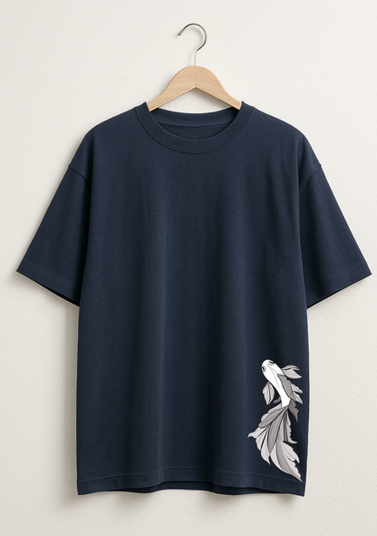 Koi Abyss Oversized T-shirt (unisex)