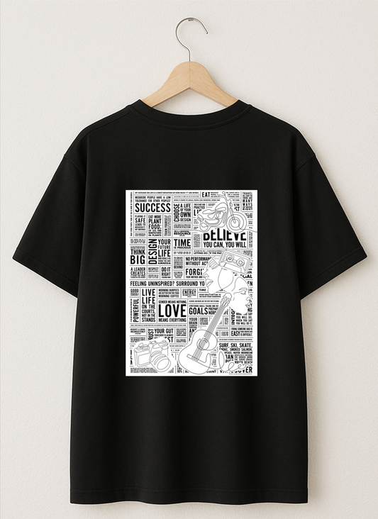 Ink and Cotton Oversized T-shirt (unisex)